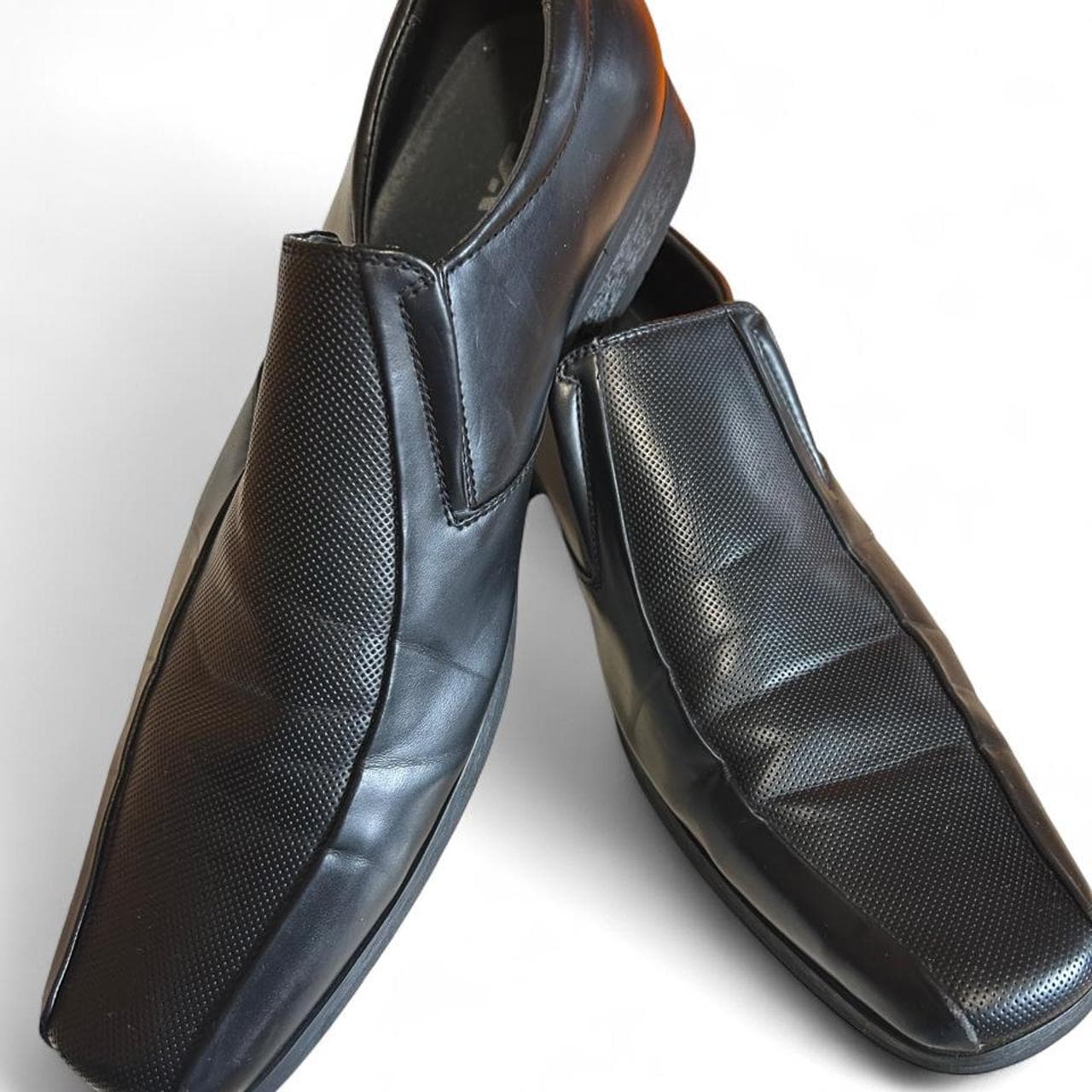 Jonathan Adams Men's Black Leather Oxford Dress Shoes — photo 1 of 4