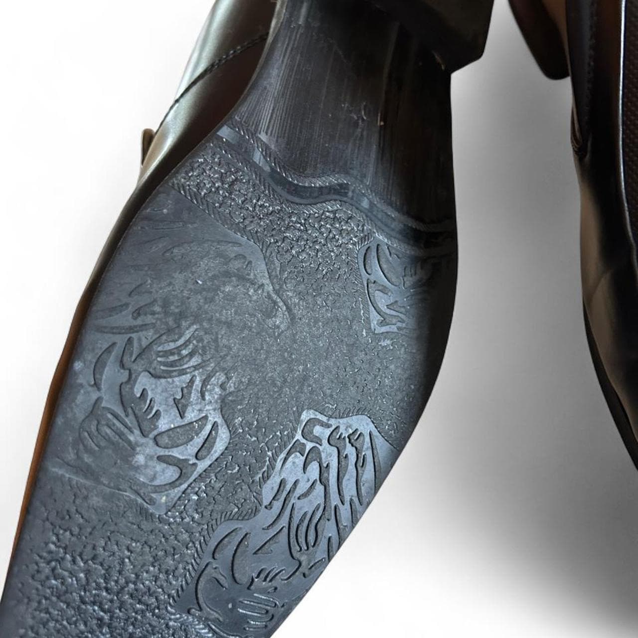 Jonathan Adams Men's Black Leather Oxford Dress Shoes — photo 3 of 4