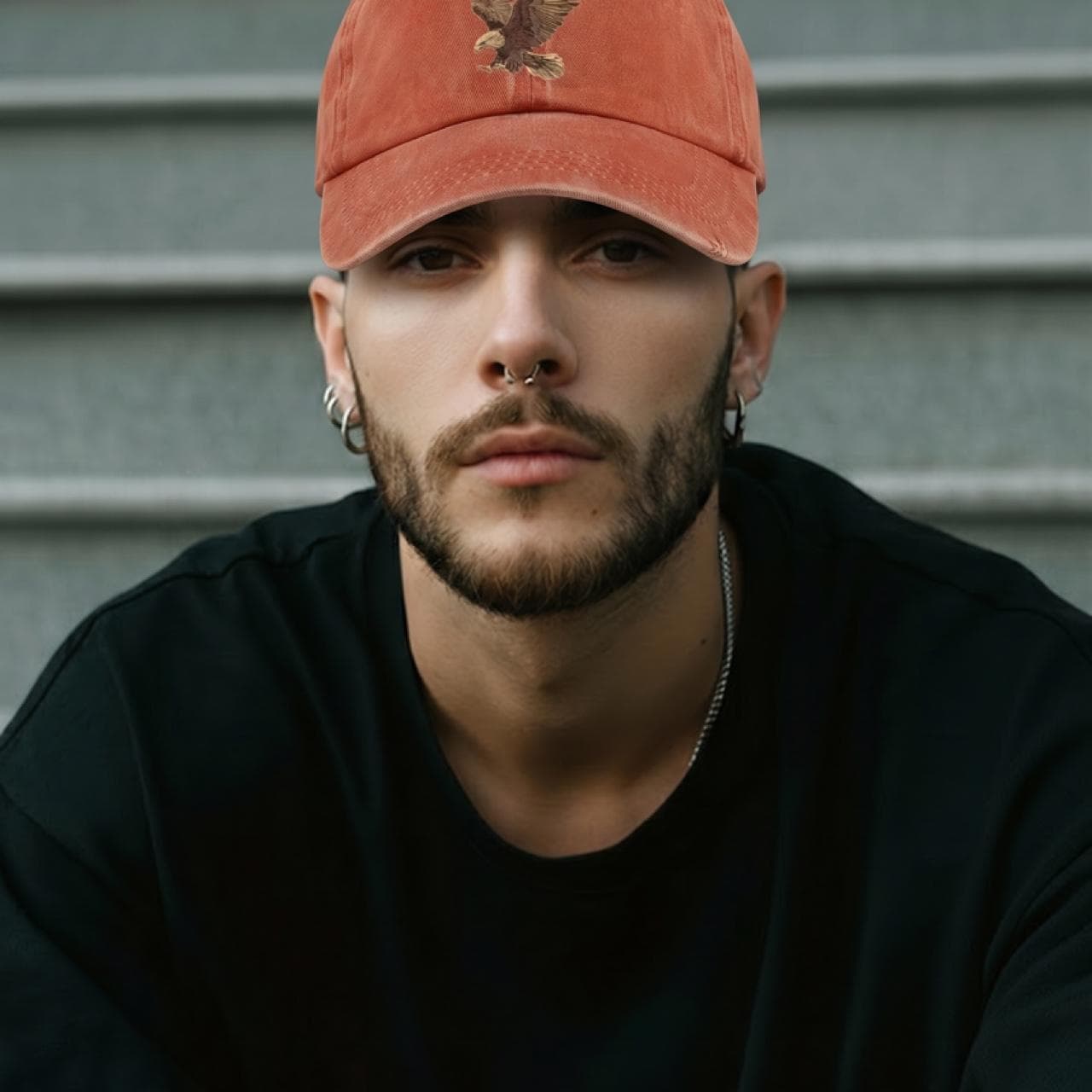 Unisex Vintage-Wash Eagle Graphic Baseball Cap — photo 1 of 5