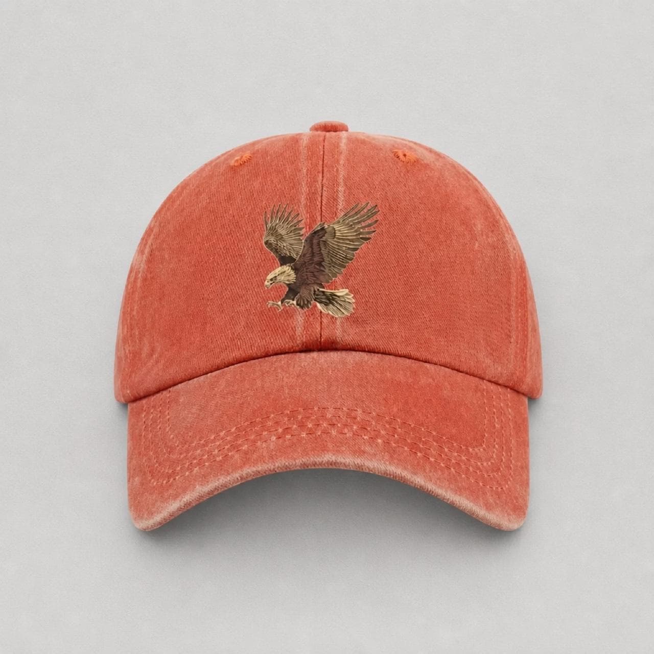 Unisex Vintage-Wash Eagle Graphic Baseball Cap — photo 3 of 5