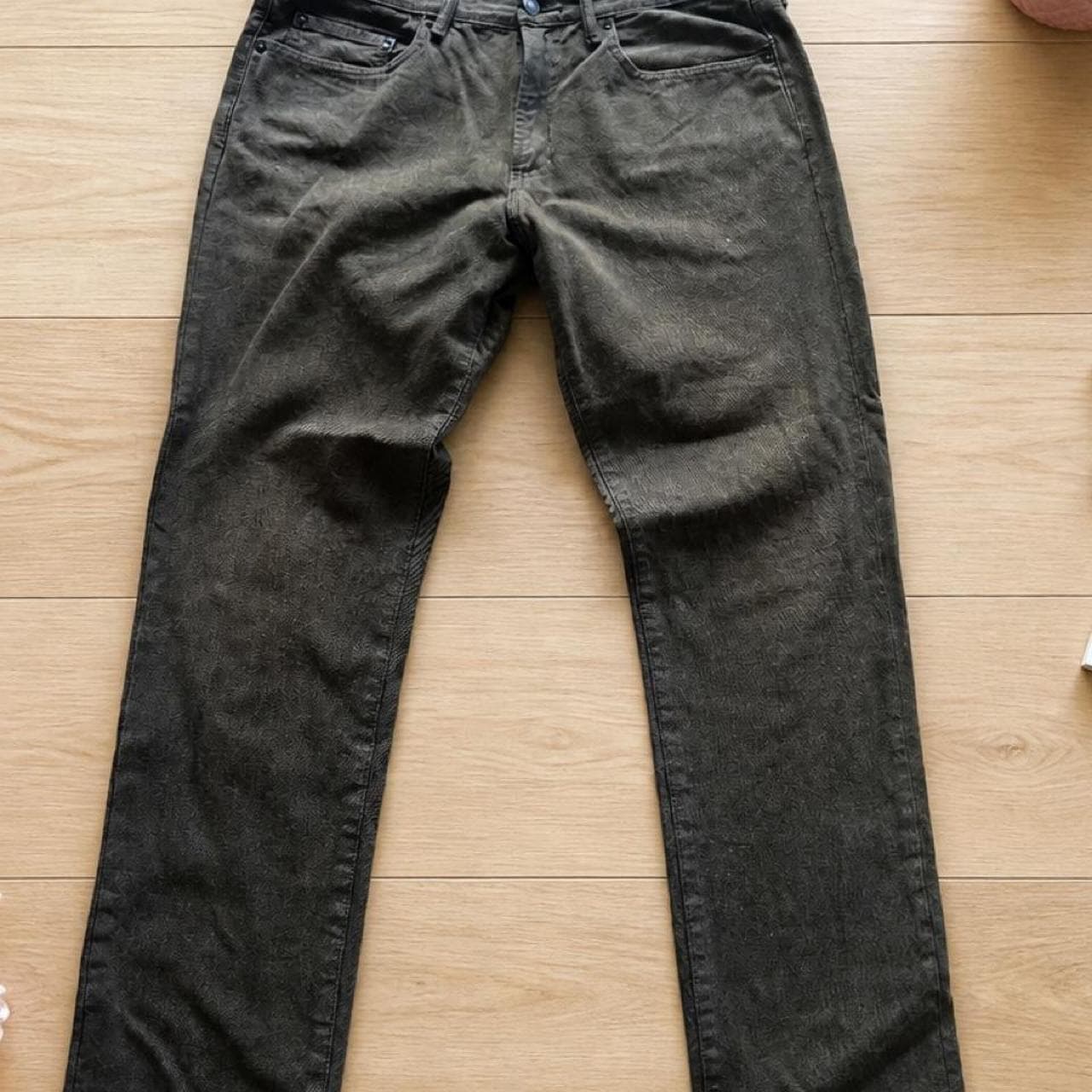 Gap 1969 Slim Fit Grey Washed Denim Jeans — photo 3 of 4