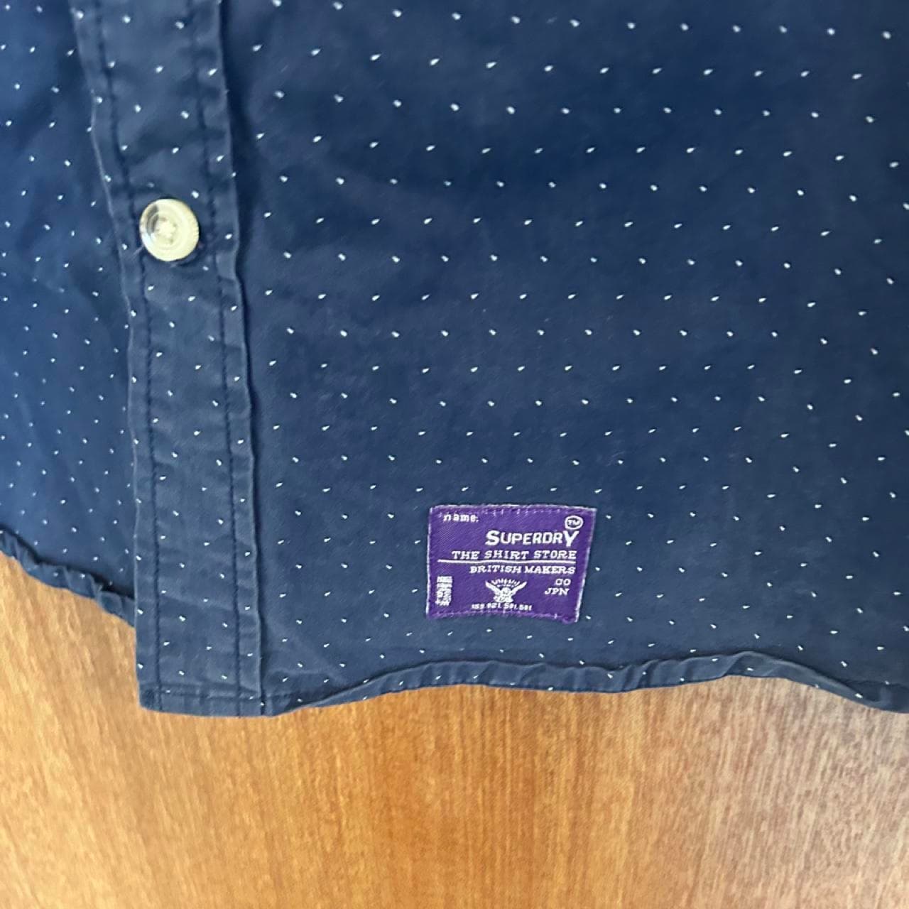 Superdry Vintage Shirt Store Long Sleeve Button Up Shirt — photo 4 of 4