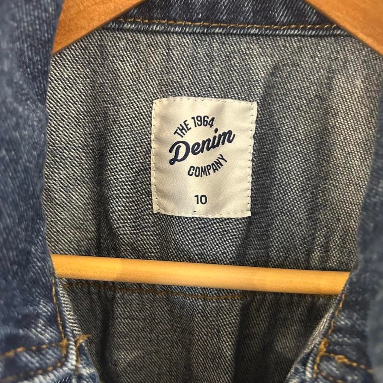 Denim & Co. White Denim Jacket — photo 3 of 4