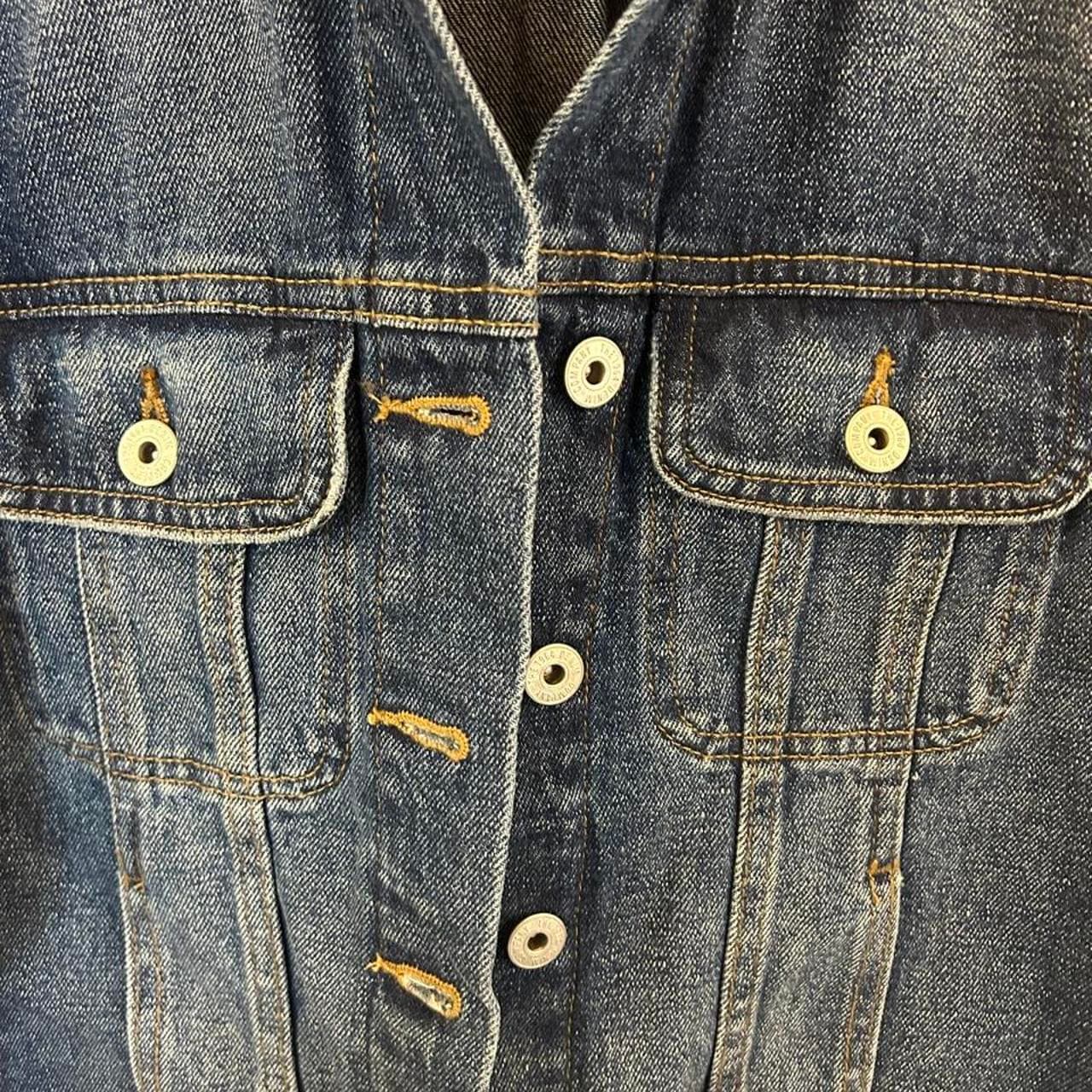 Denim & Co. White Denim Jacket — photo 4 of 4
