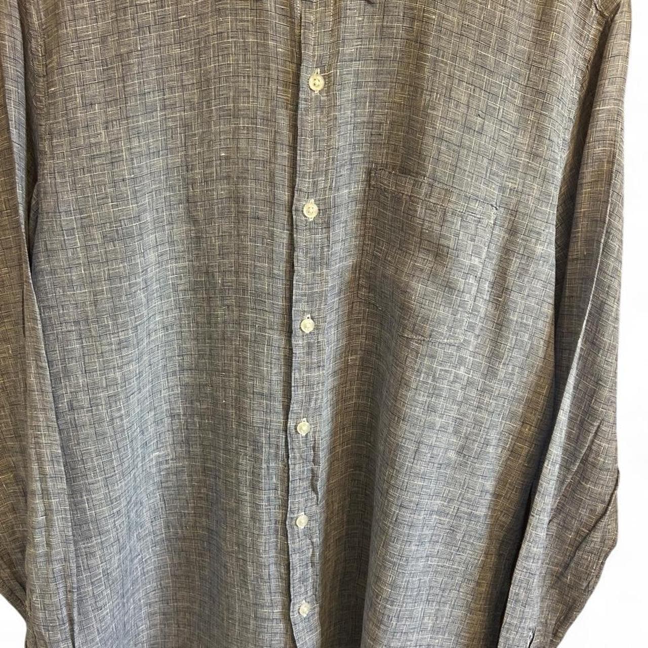 Trenery Men's Long Sleeve Linen Shirt — photo 3 of 4