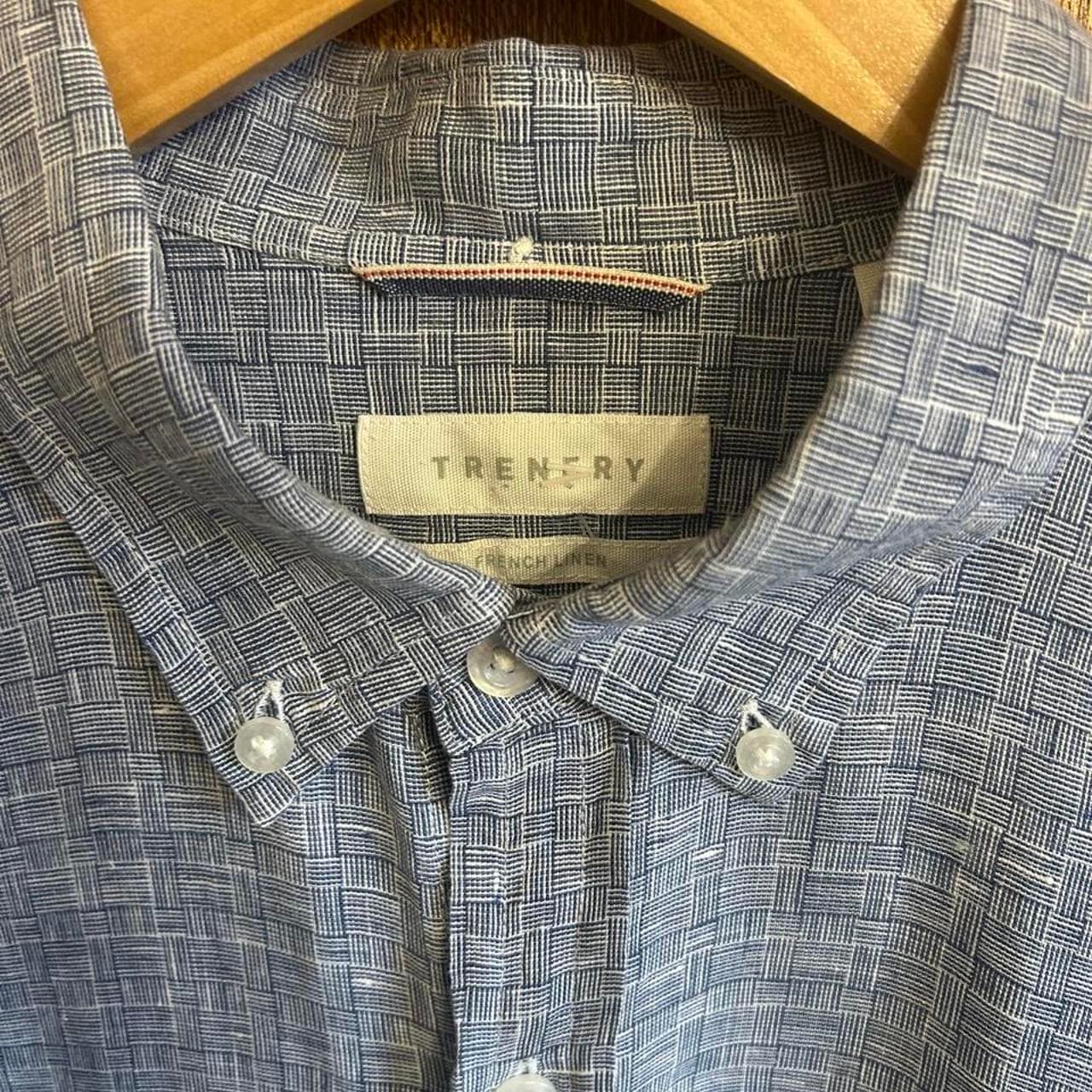 Trenery Men's Long Sleeve Linen Shirt — photo 4 of 4