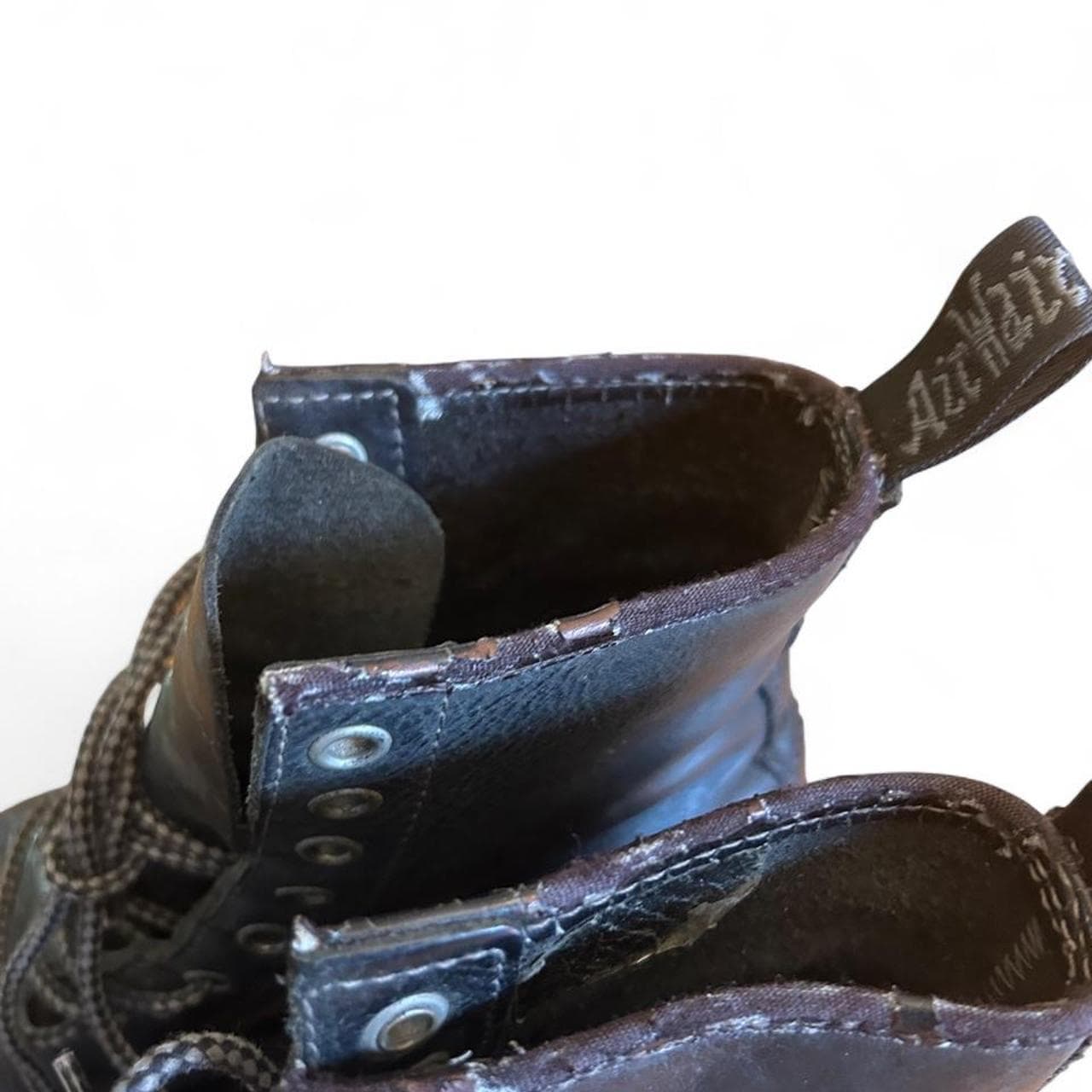 Dr. Martens Classic Black Leather Lace Up Boots — photo 3 of 5