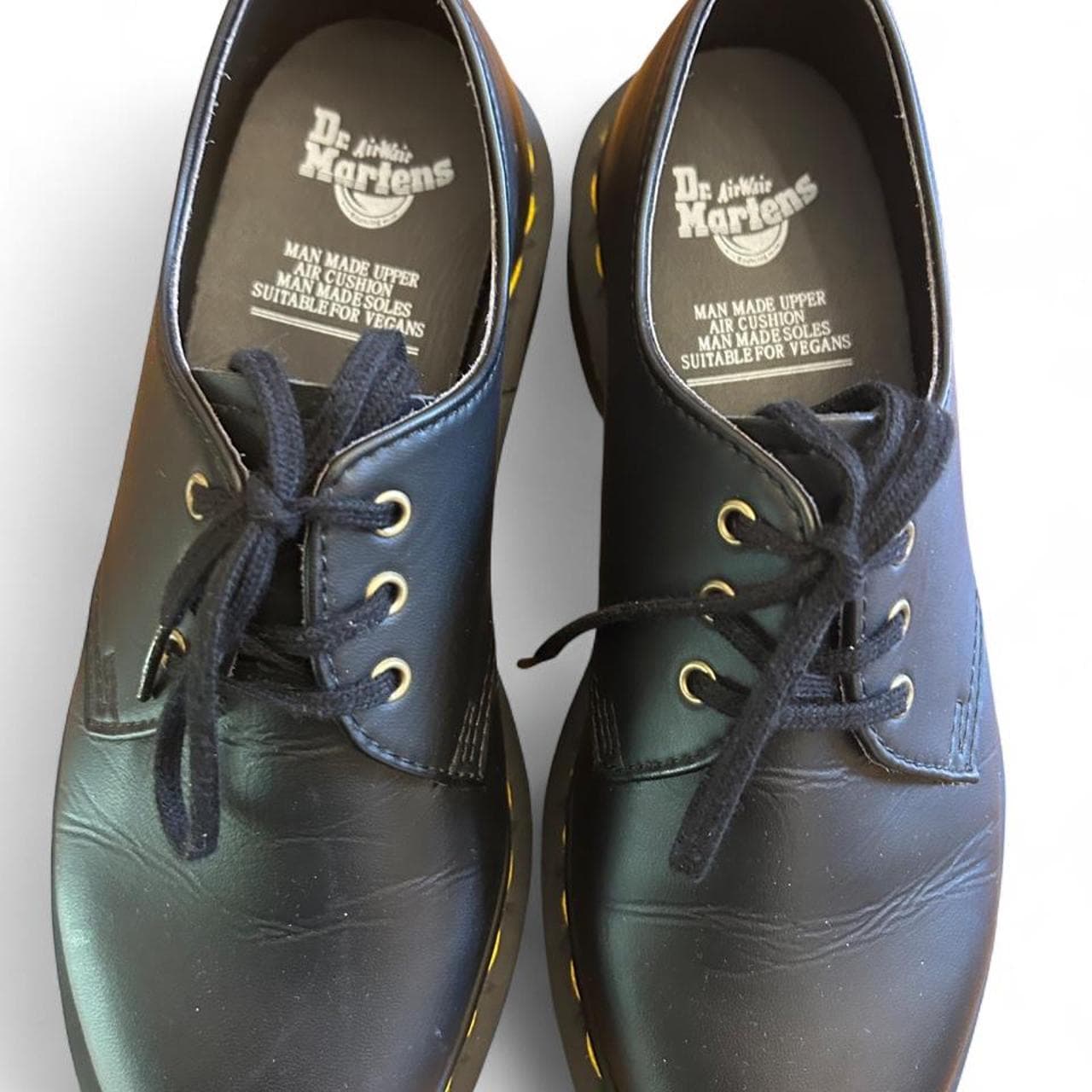 Dr. Martens Vegan 1461 Black Leather Oxford Shoes — photo 5 of 5