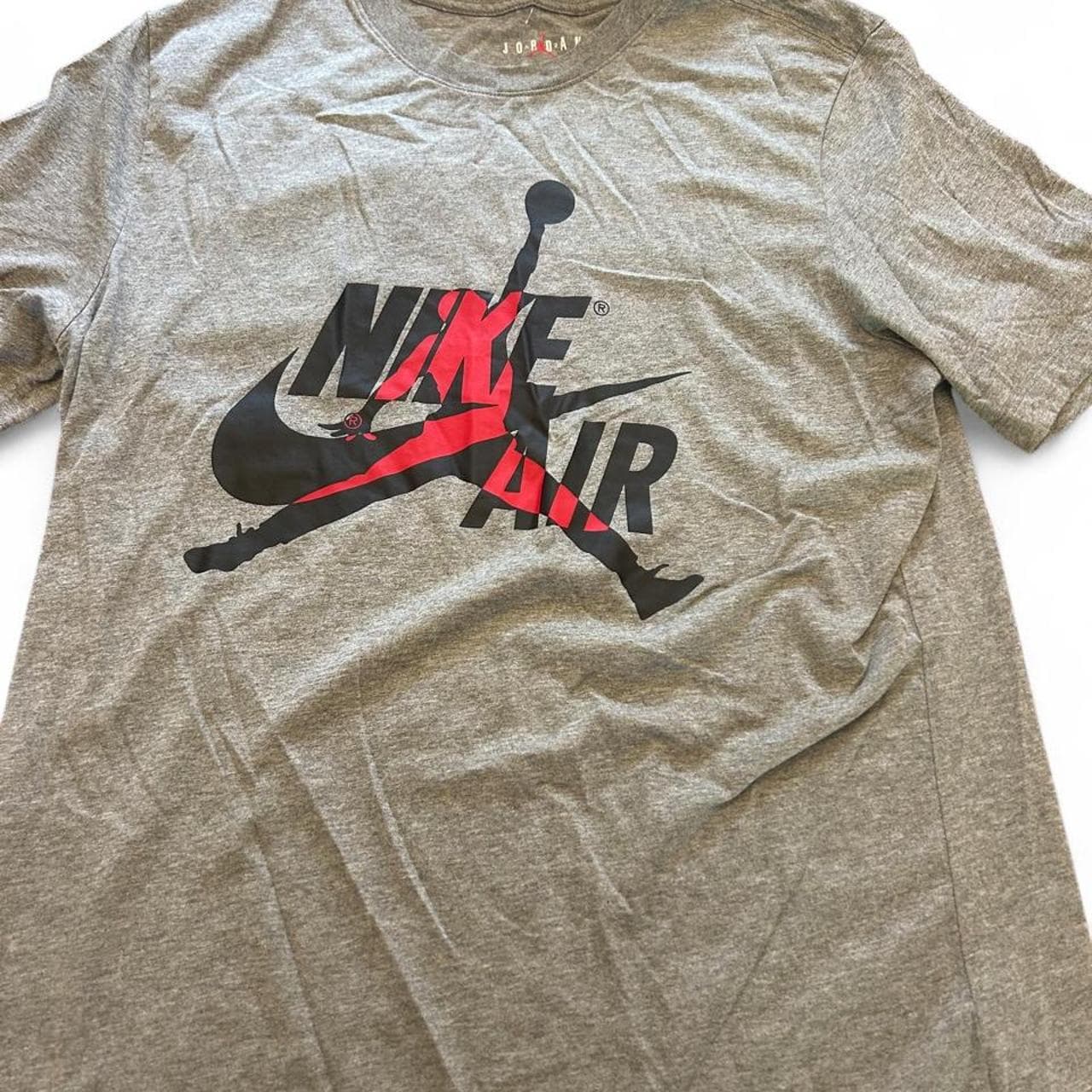 Jordan Air Graphic Short Sleeve T-Shirt Grey — photo 5 of 5