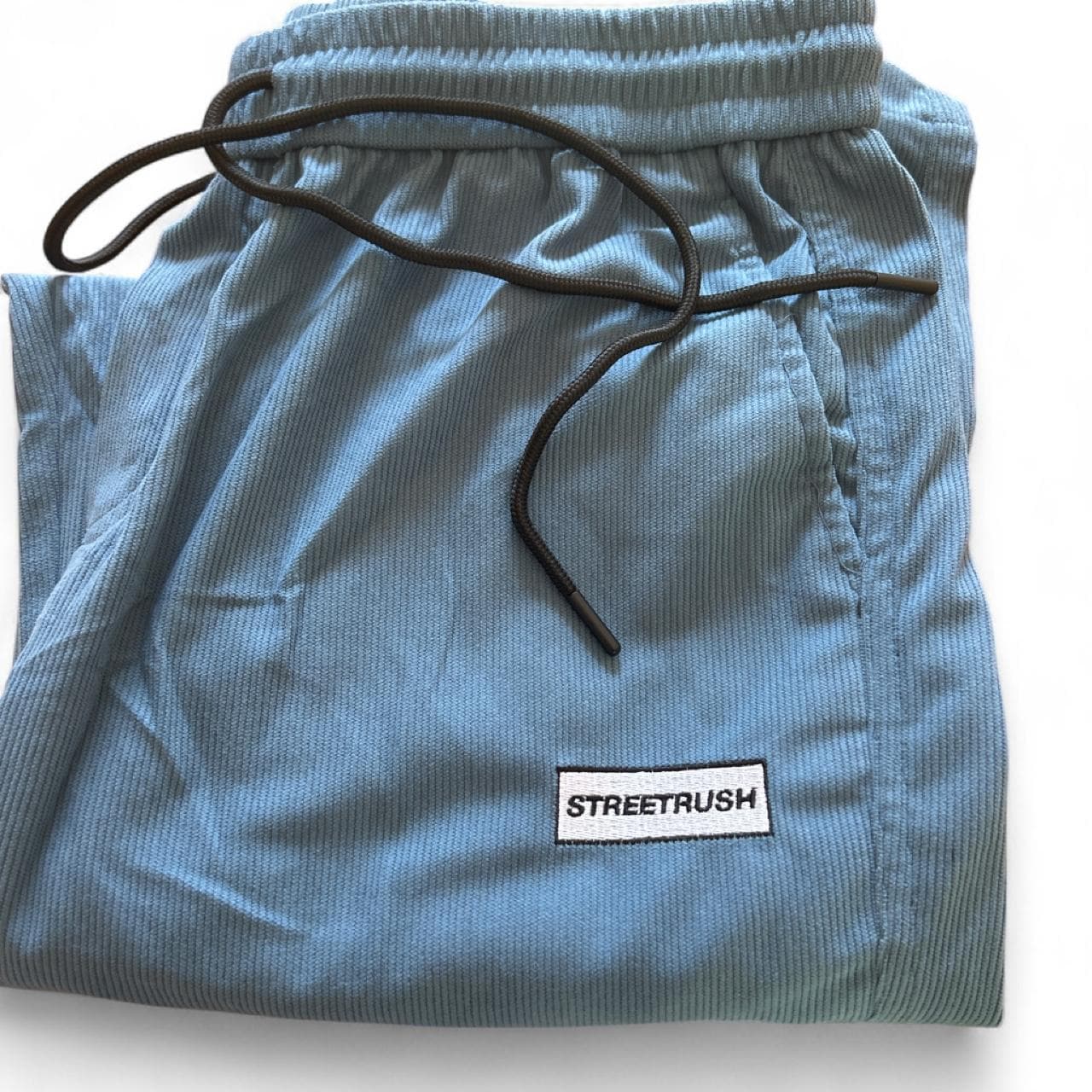 Men's Baggy Corduroy Pants Blue — photo 3 of 3
