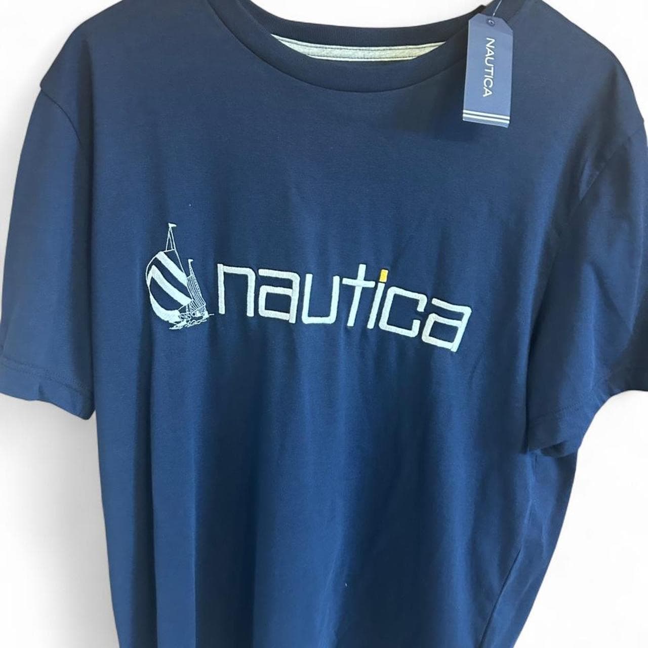 Nautica Men’s Embroidered Logo Crew Neck T-Shirt — photo 4 of 5