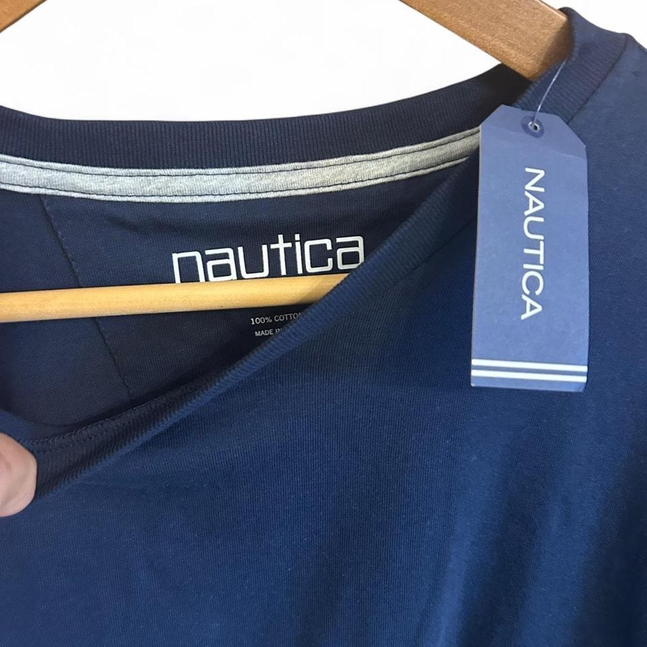 Nautica Men’s Embroidered Logo Crew Neck T-Shirt — photo 5 of 5