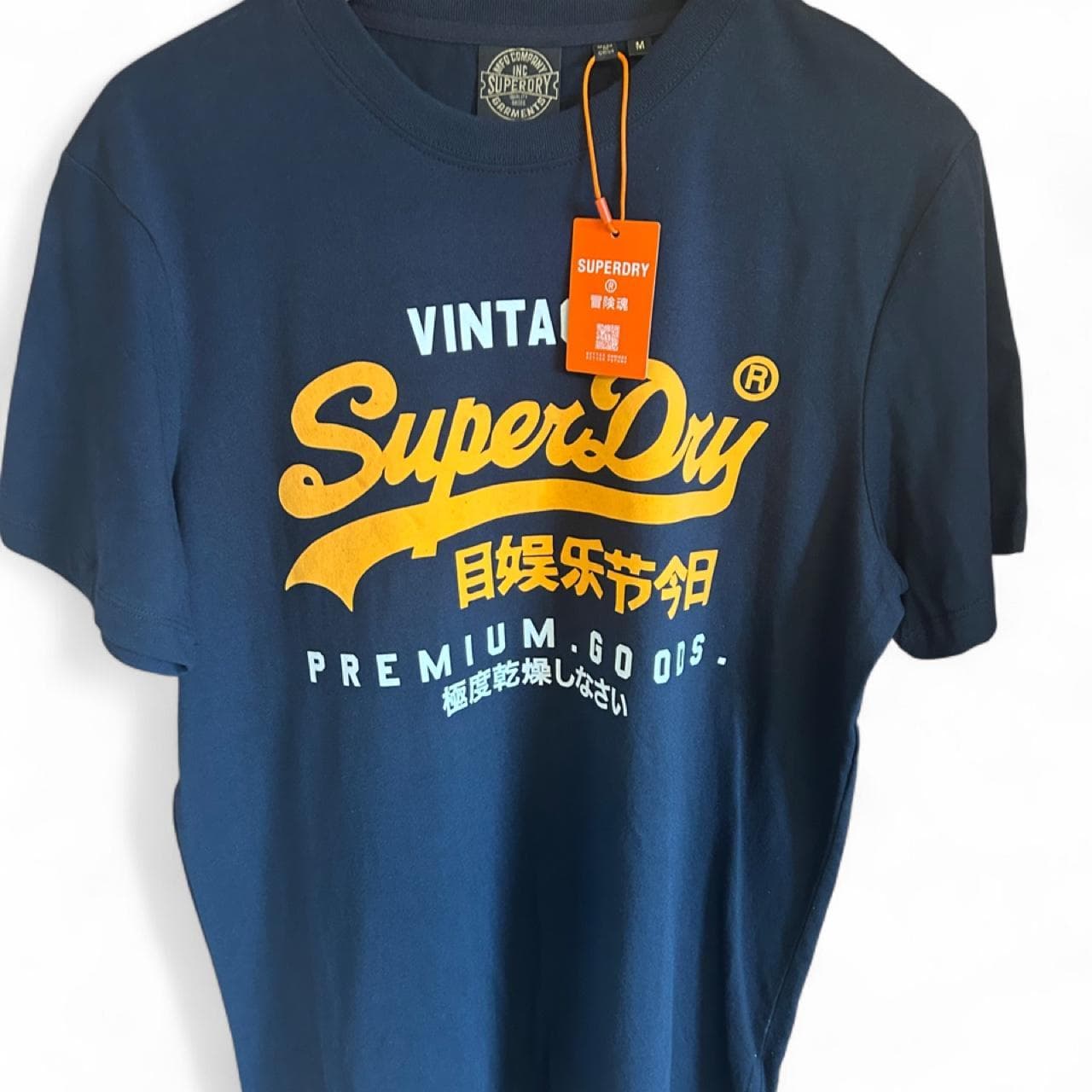 Superdry Vintage Logo T-Shirt Navy — photo 5 of 5
