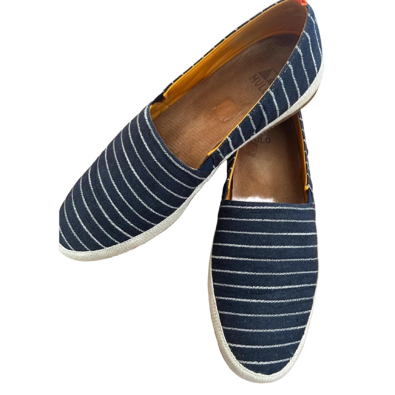 Mulo Men's Striped Espadrille Slip-On Shoes — photo 3 of 4