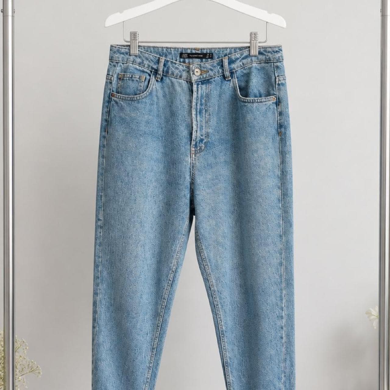 Zara Trafaluc Denimwear Blue Jeans — photo 2 of 5