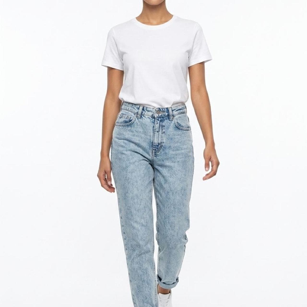 Zara Trafaluc Denimwear Blue Jeans — photo 3 of 5