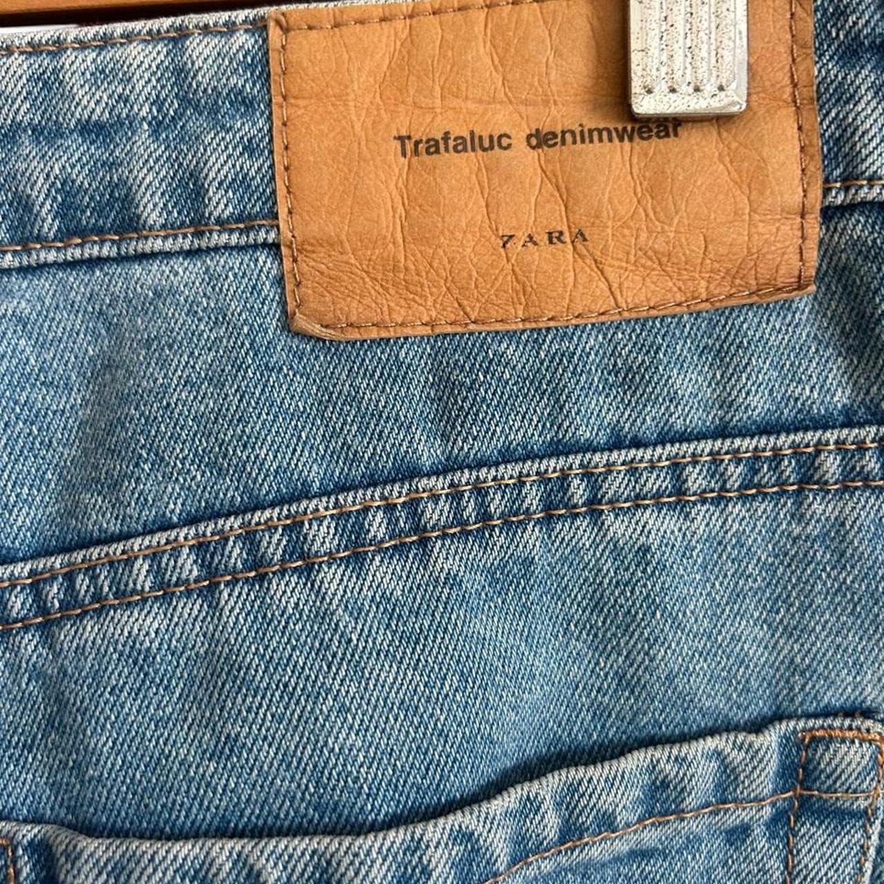 Zara Trafaluc Denimwear Blue Jeans — photo 4 of 5