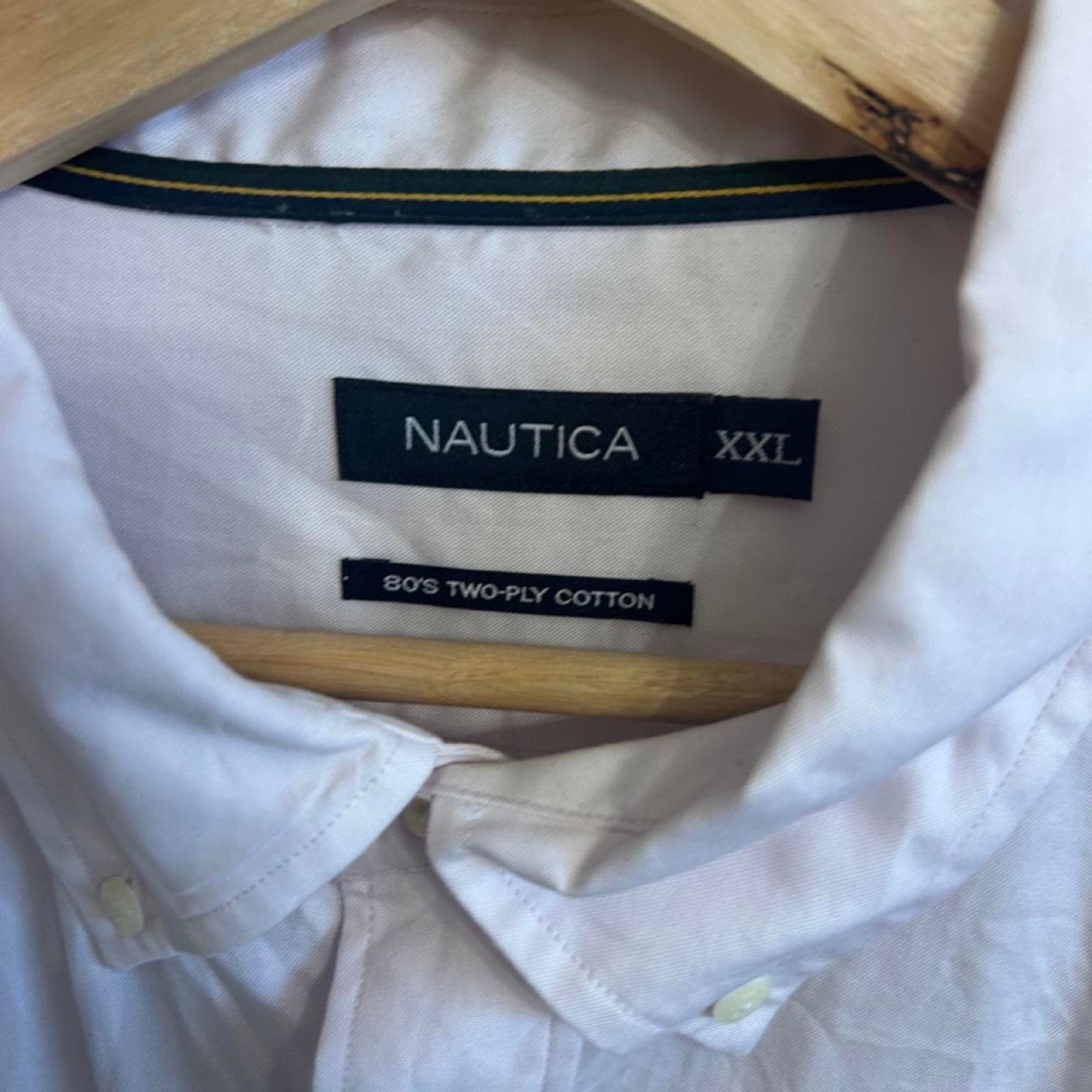 Nautica Men's Two-Ply Cotton Long Sleeve Button-Down Shirt Bundle — photo 3 of 5