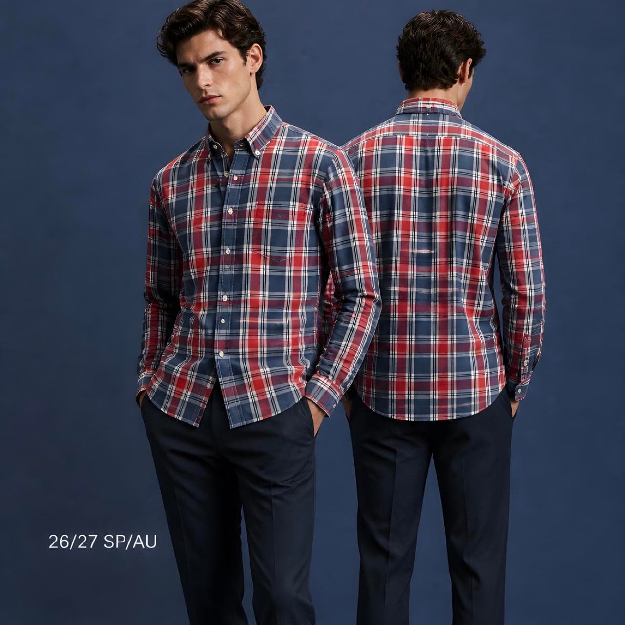 Abercrombie & Fitch Men's Muscle Fit Check Shirt — photo 4 of 4