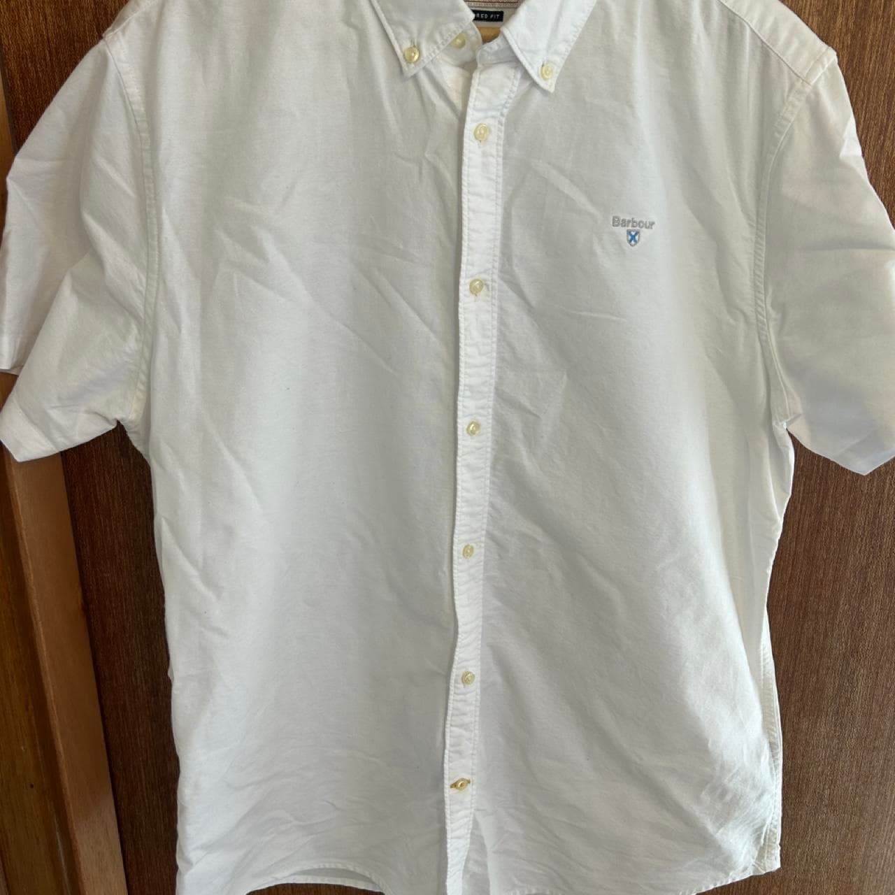 Barbour Men's Short Sleeve Button-Down Shirt Tailored Fit — photo 6 of 6