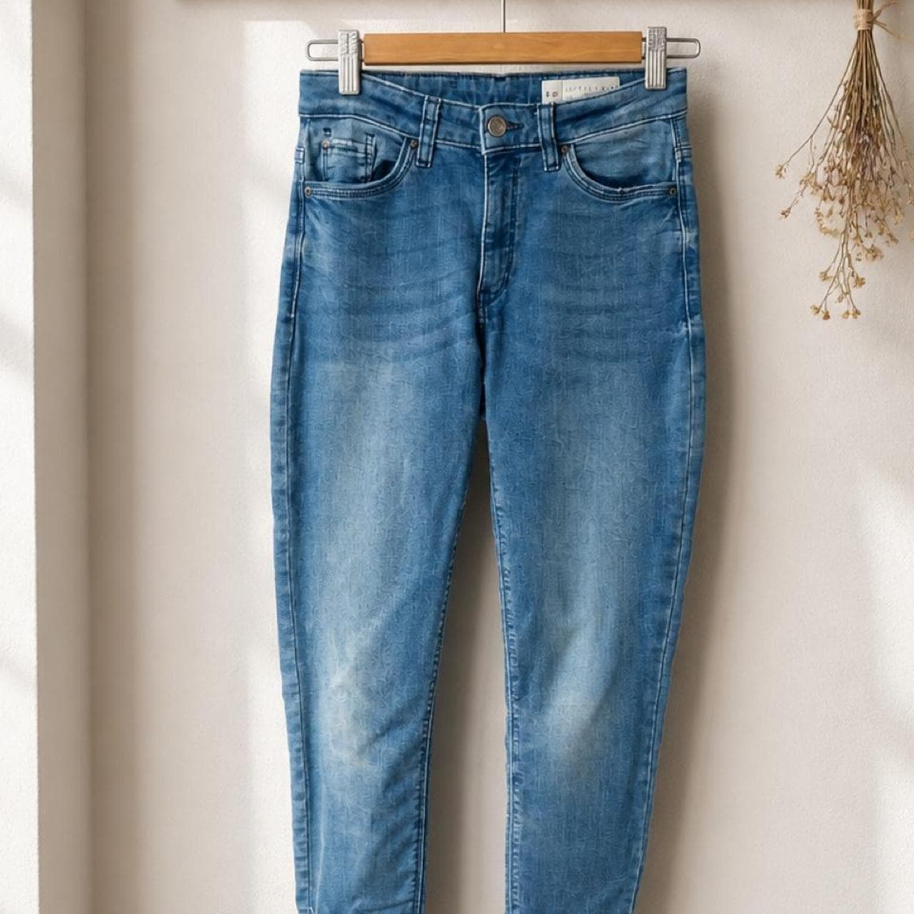 Esprit Women's Straight Leg Jeans In Light Blue Wash — photo 2 of 6