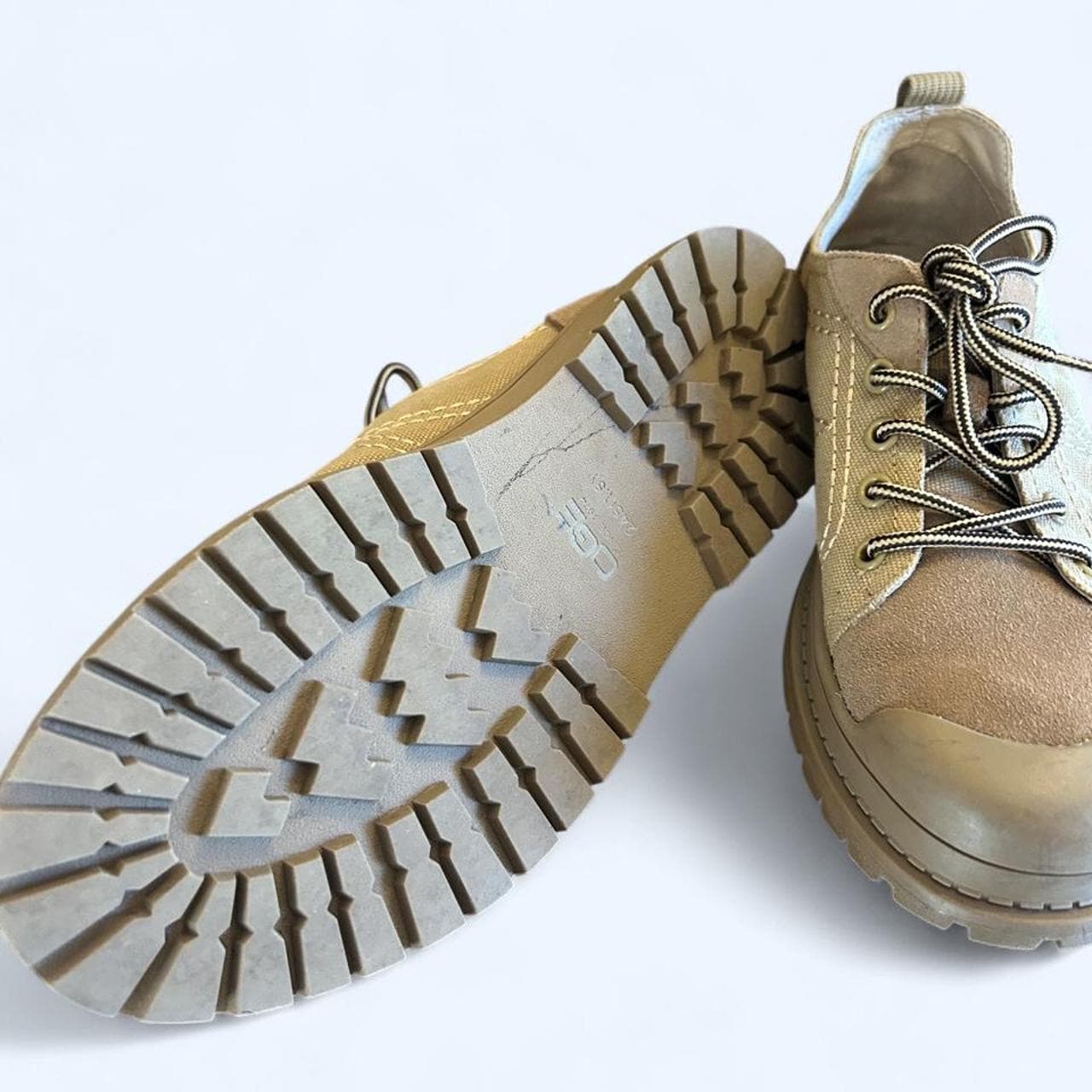 OGE Women's Lace-Up Casual Shoes Tan — photo 2 of 3