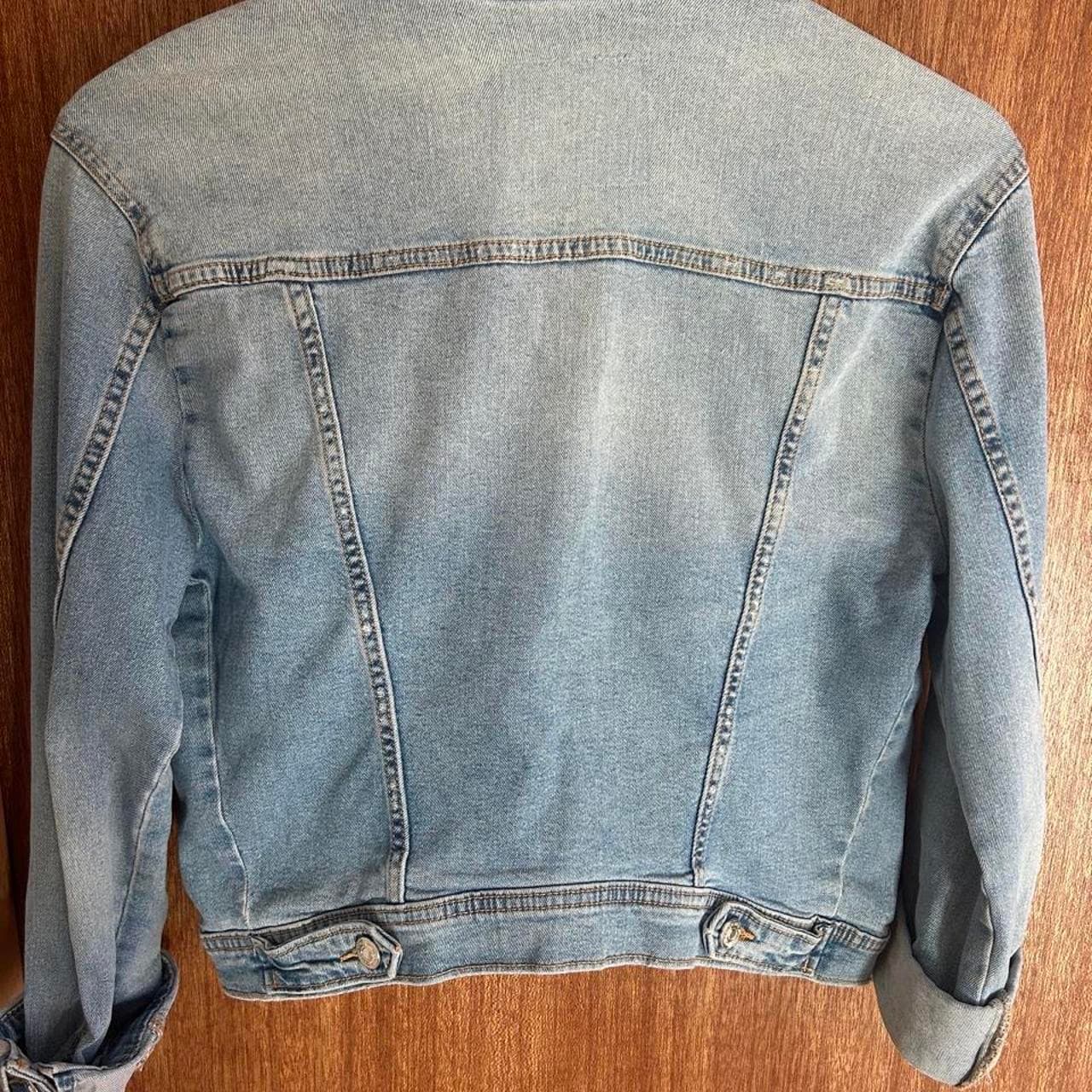 Stradivarius Wear What U Love Vintage Distressed Denim Jacket — photo 5 of 5