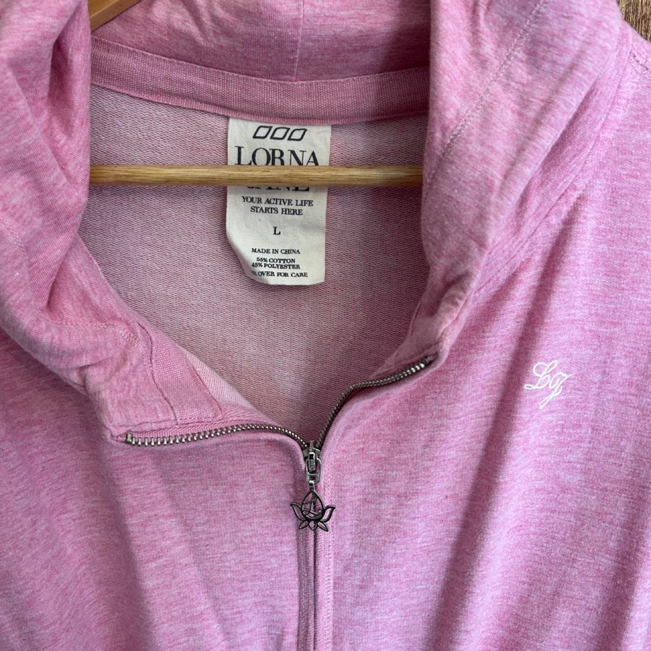 Lorna Jane Women's Pink Anorak Zip Jacket — photo 3 of 4