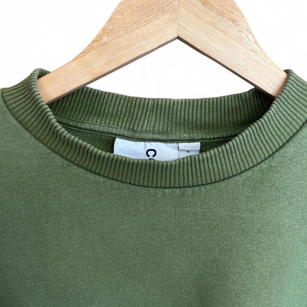 Collusion Forest Green Crewneck Sweatshirt — photo 3 of 4