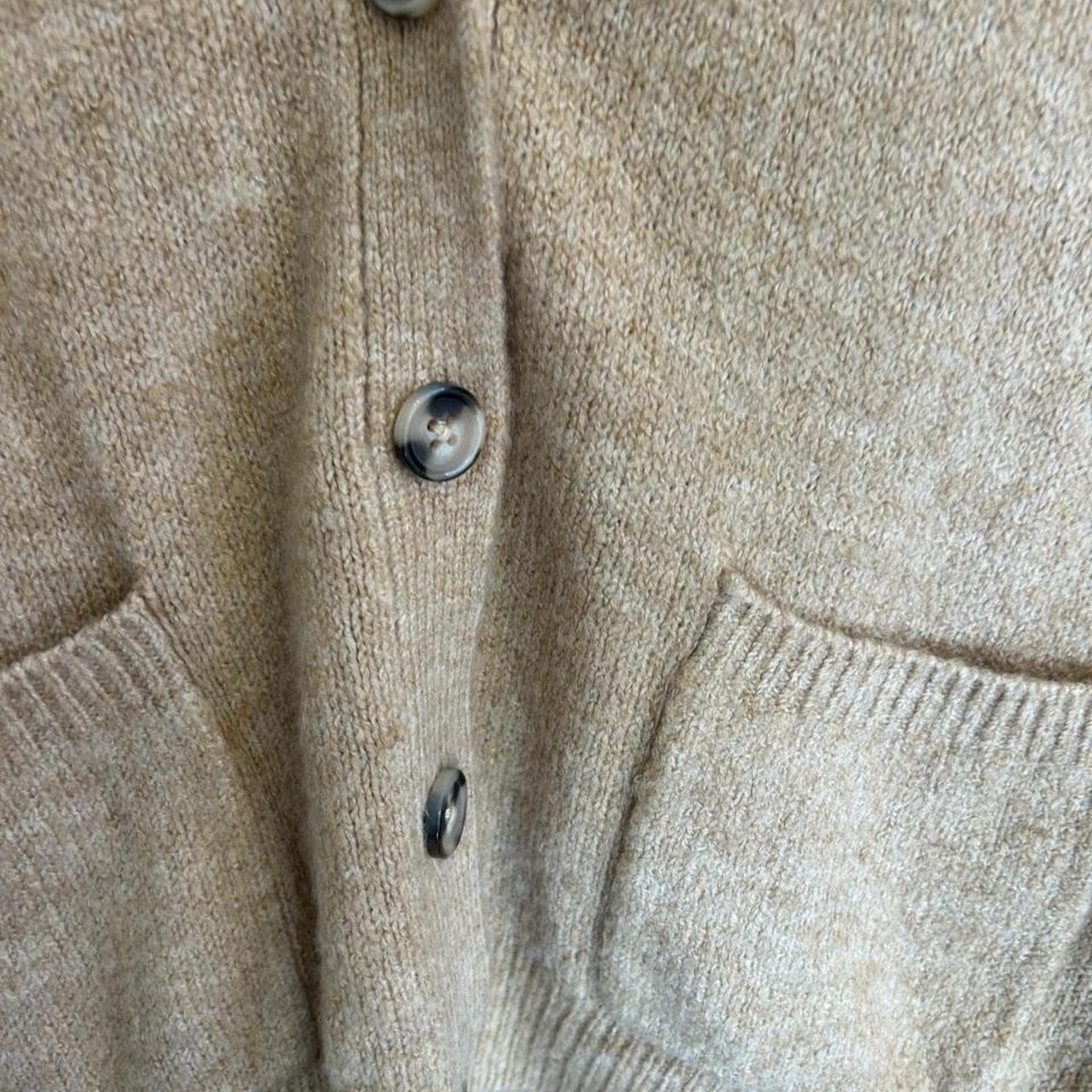 Dannii Minogue Petites Cropped Cardigan Tan — photo 4 of 6