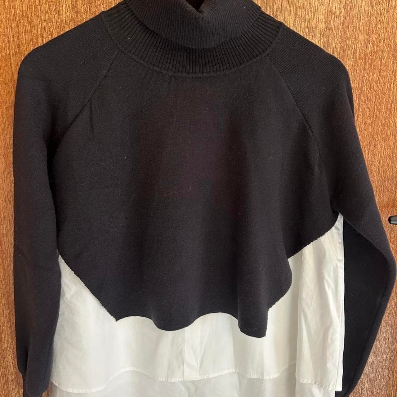 Caroline Morgan Australia Navy Layered Knit Jumper — photo 5 of 6