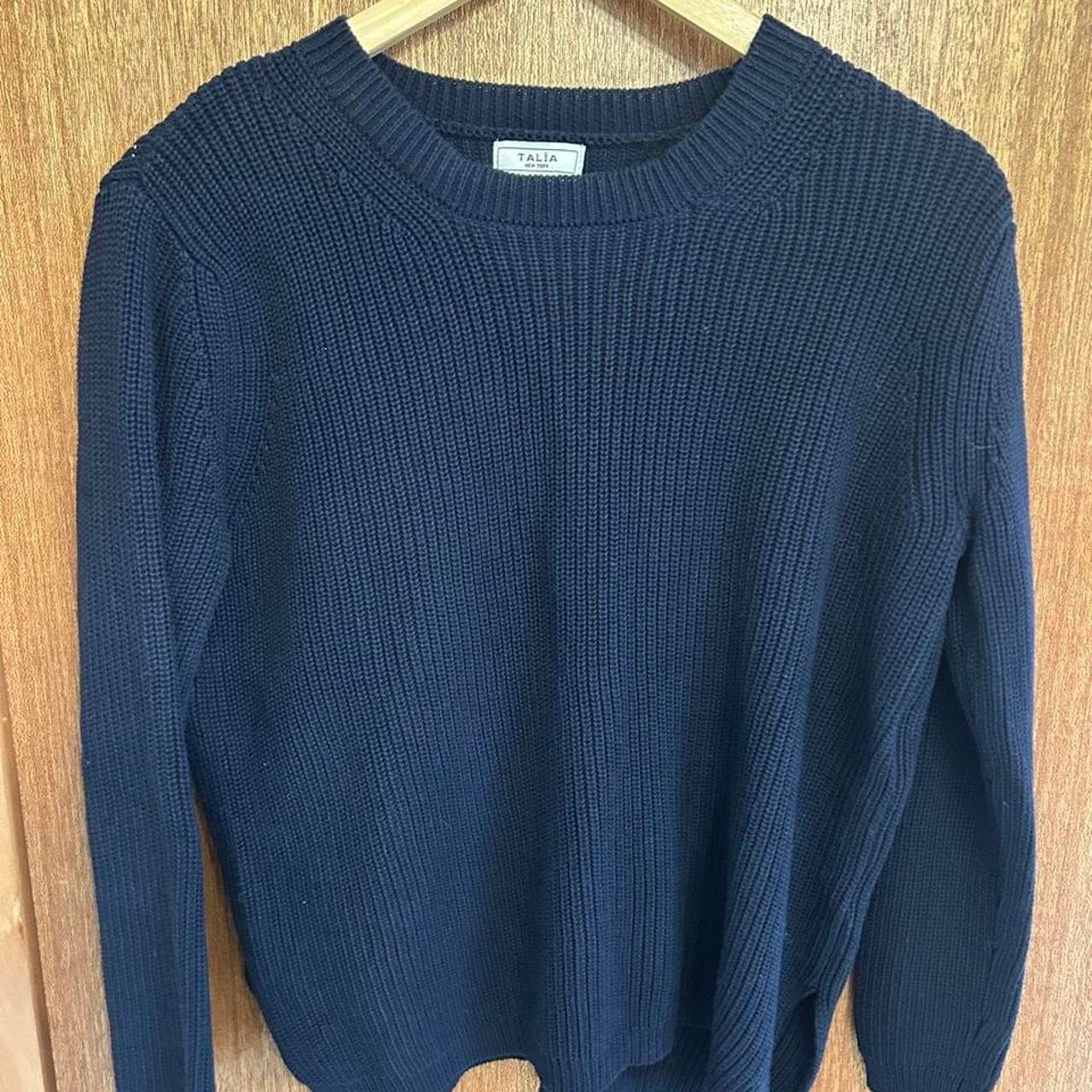 Talia New York Women's Cotton Knit Crew Neck Jumper — photo 6 of 7