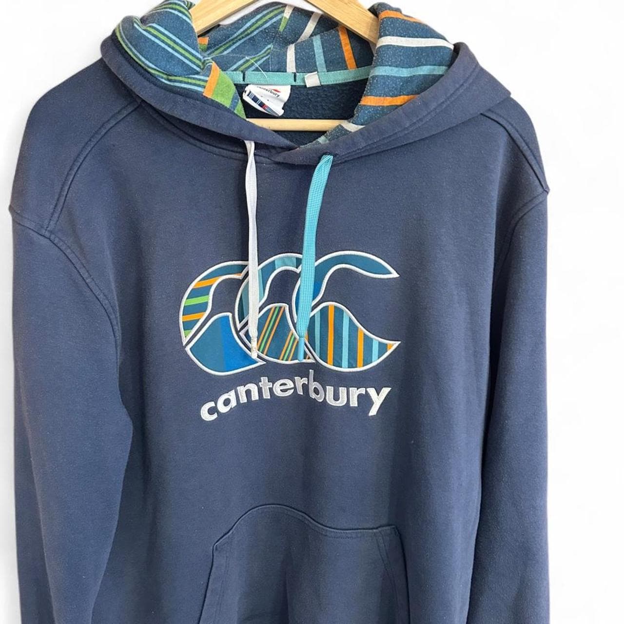 Canterbury Navy Blue Fleece Pullover Hoodie — photo 2 of 5
