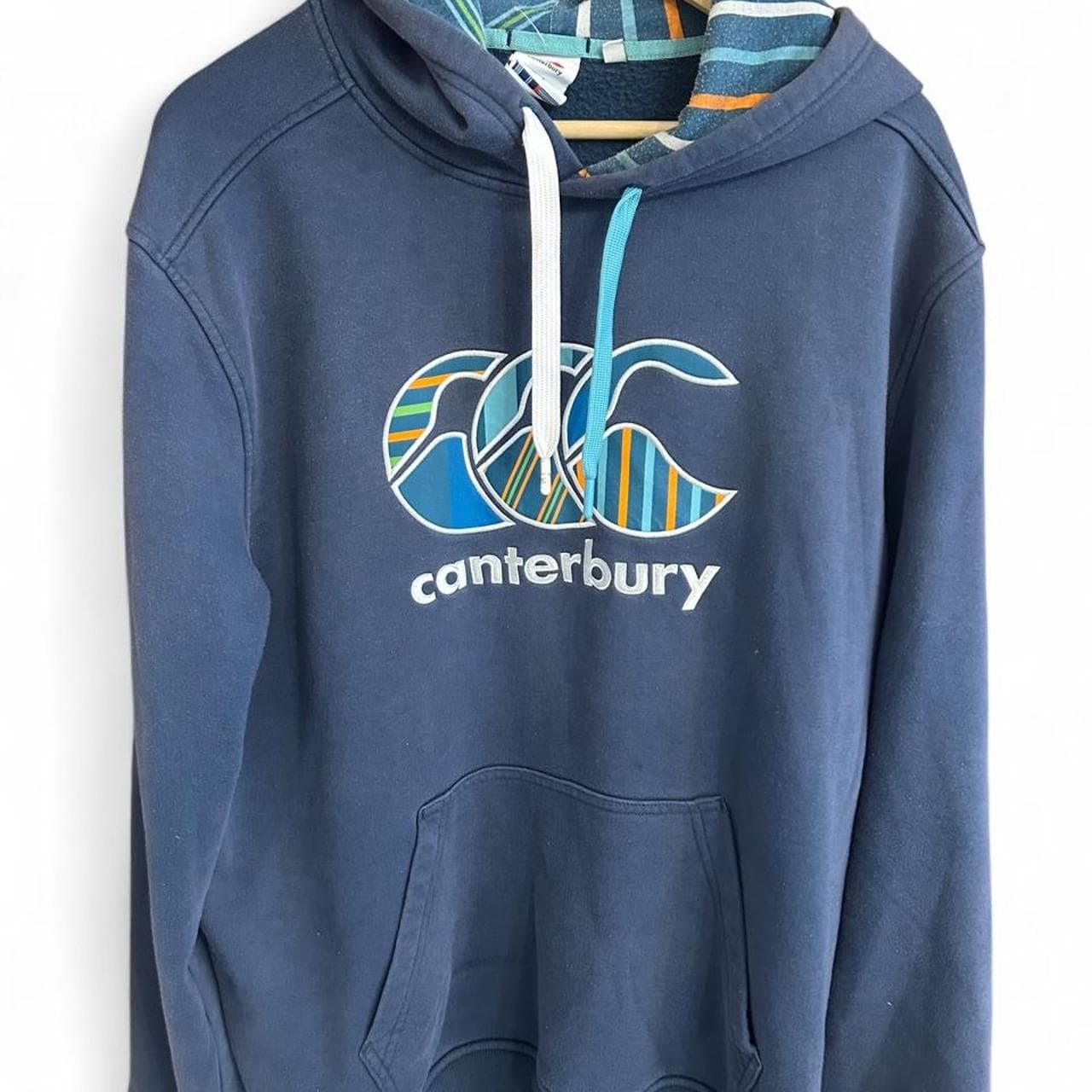 Canterbury Navy Blue Fleece Pullover Hoodie — photo 5 of 5