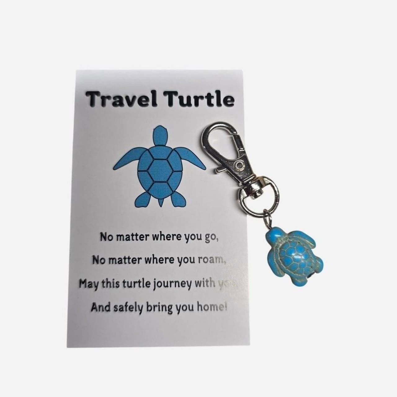 Blue Travel Turtle Keychain Bundle Of 5 — photo 3 of 4
