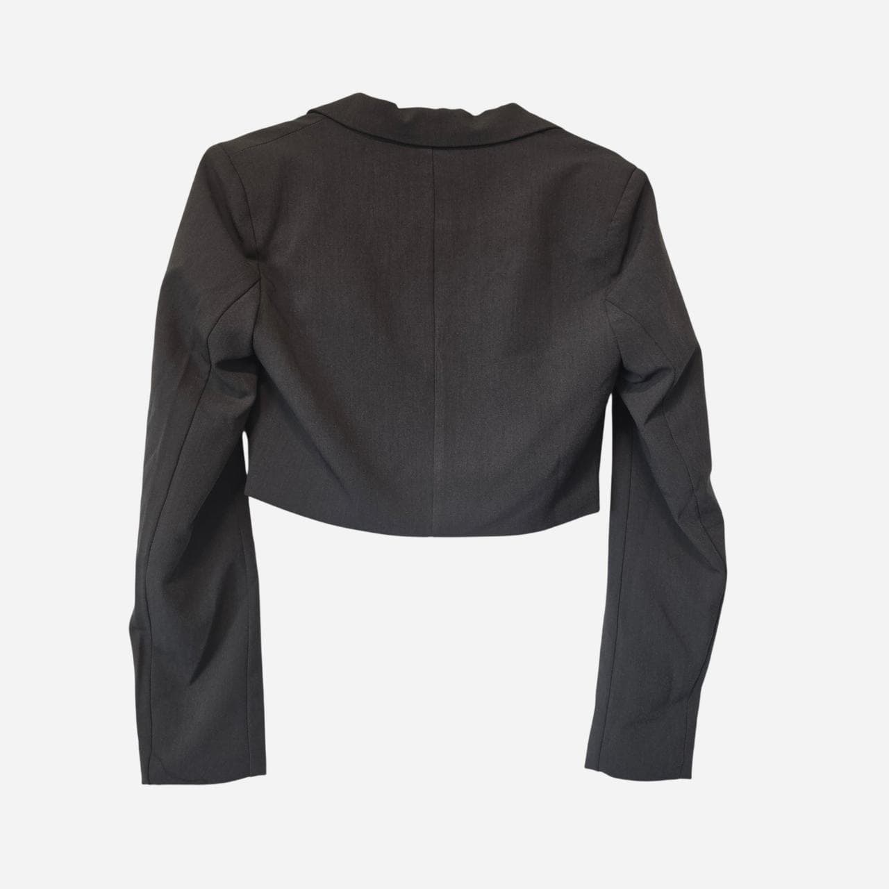 Showpo Charcoal Cropped Blazer โ photo 6 of 8