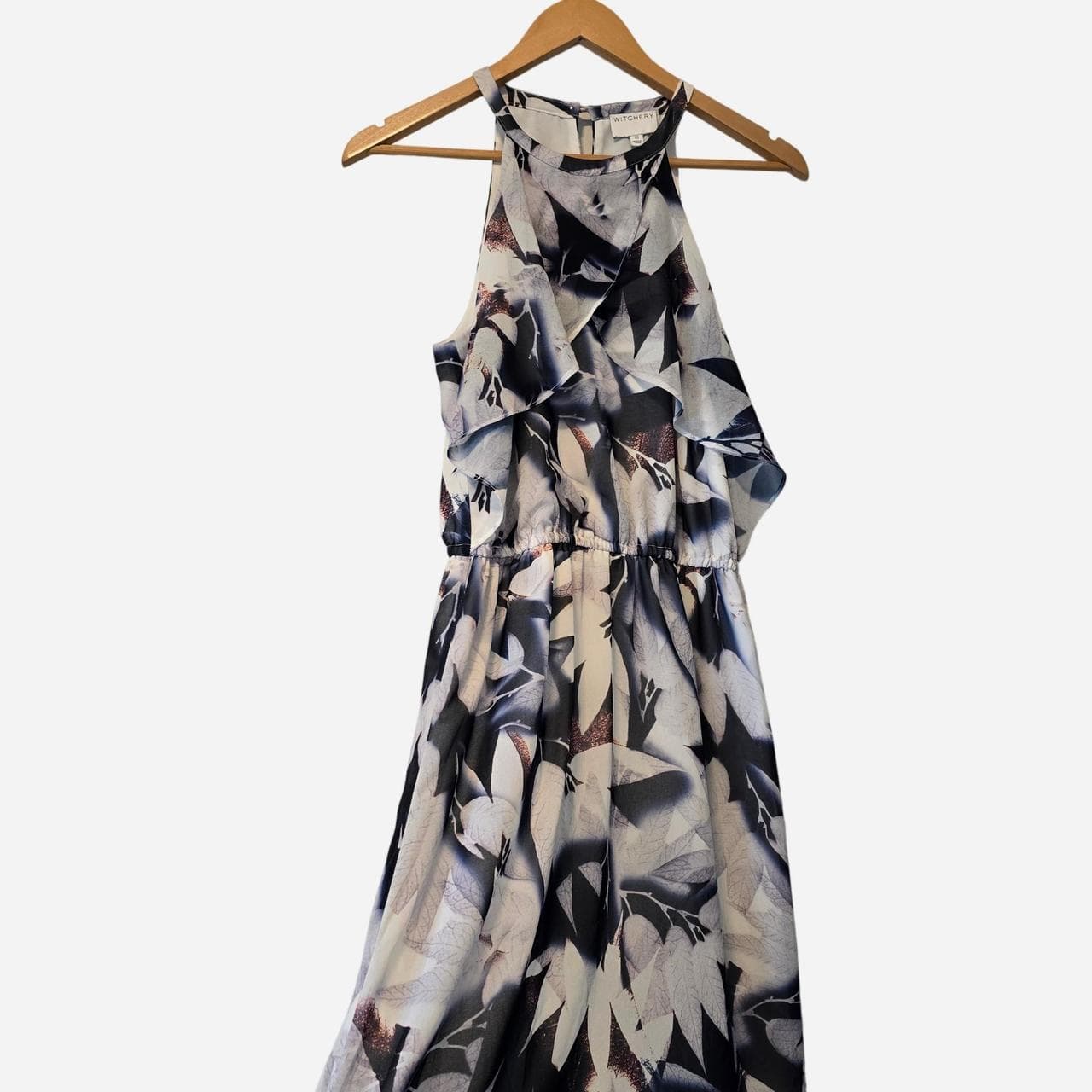 Witchery Navy Floral Dress β photo 4 of 6