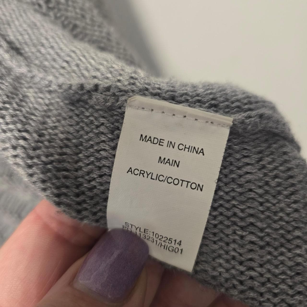 W Lane Grey Knit Cardigan With Pleated Hem And Short Sleeves โ photo 7 of 7