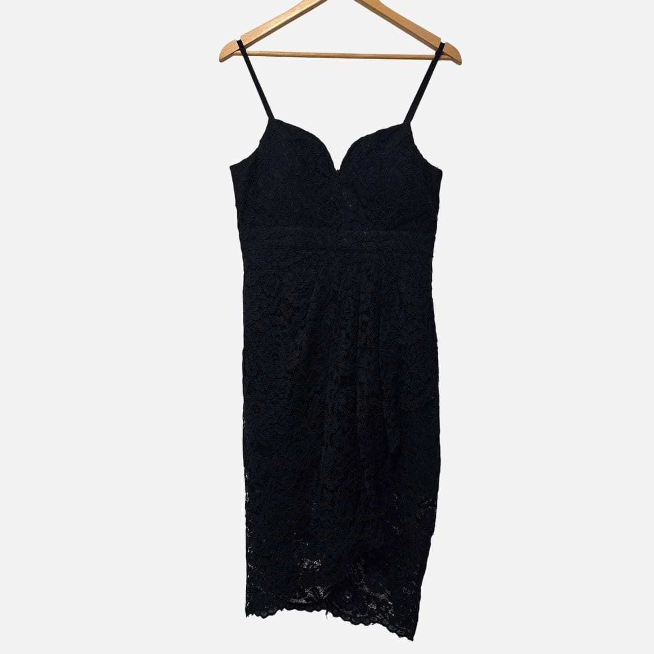 Dotti Navy Lace Midi Dress β photo 2 of 6