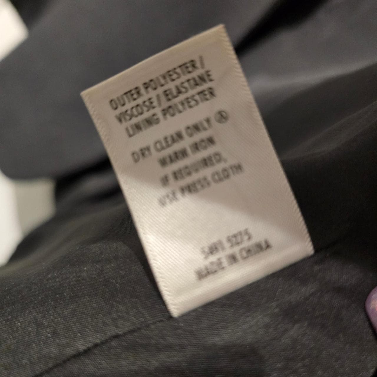 Target Dark Grey Blazer With Silver Zippers โ photo 5 of 5