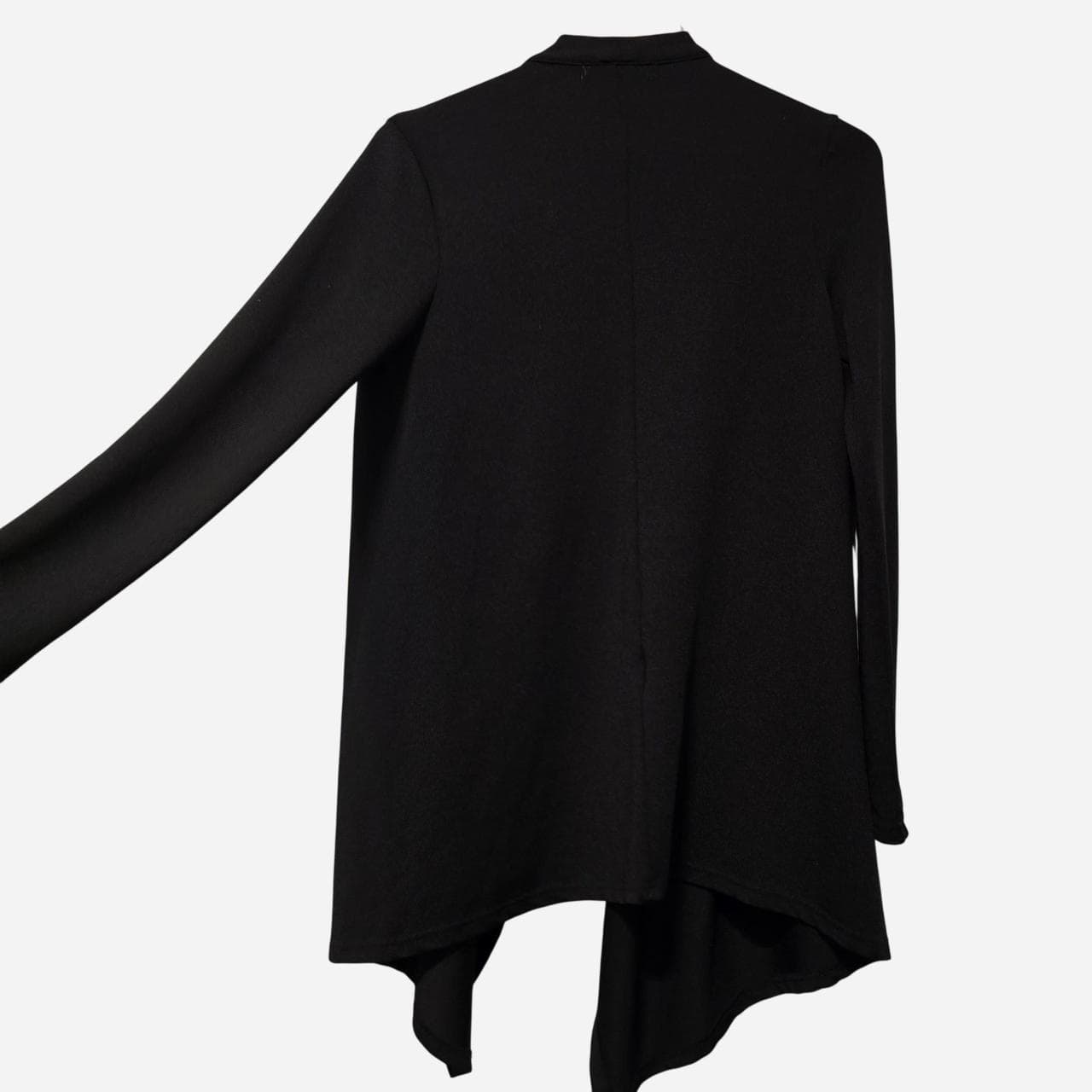 Tempt Black Drape Cardigan — photo 4 of 6