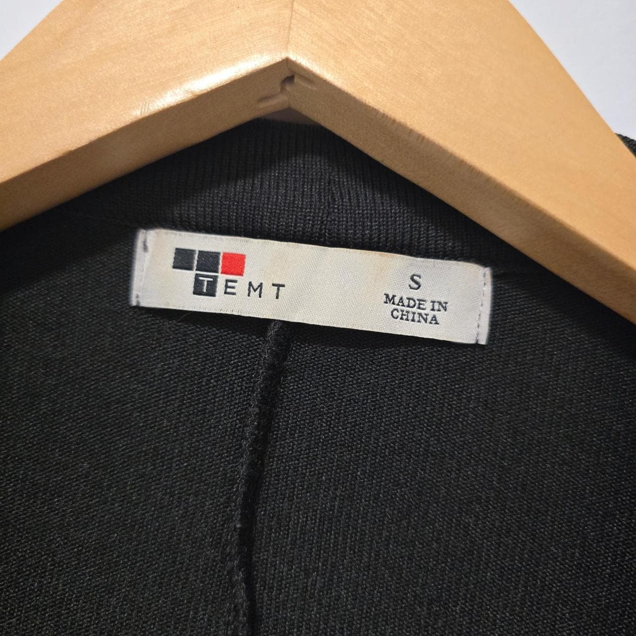 Tempt Black Drape Cardigan — photo 5 of 6