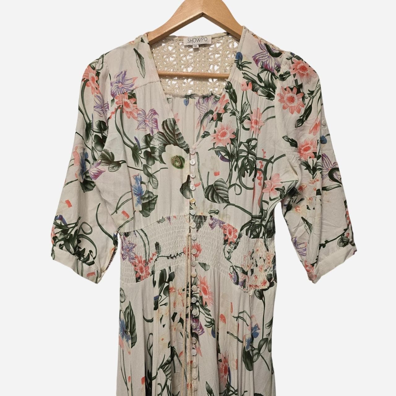 Showpo Multicoloured Floral Maxi Dress β photo 4 of 7
