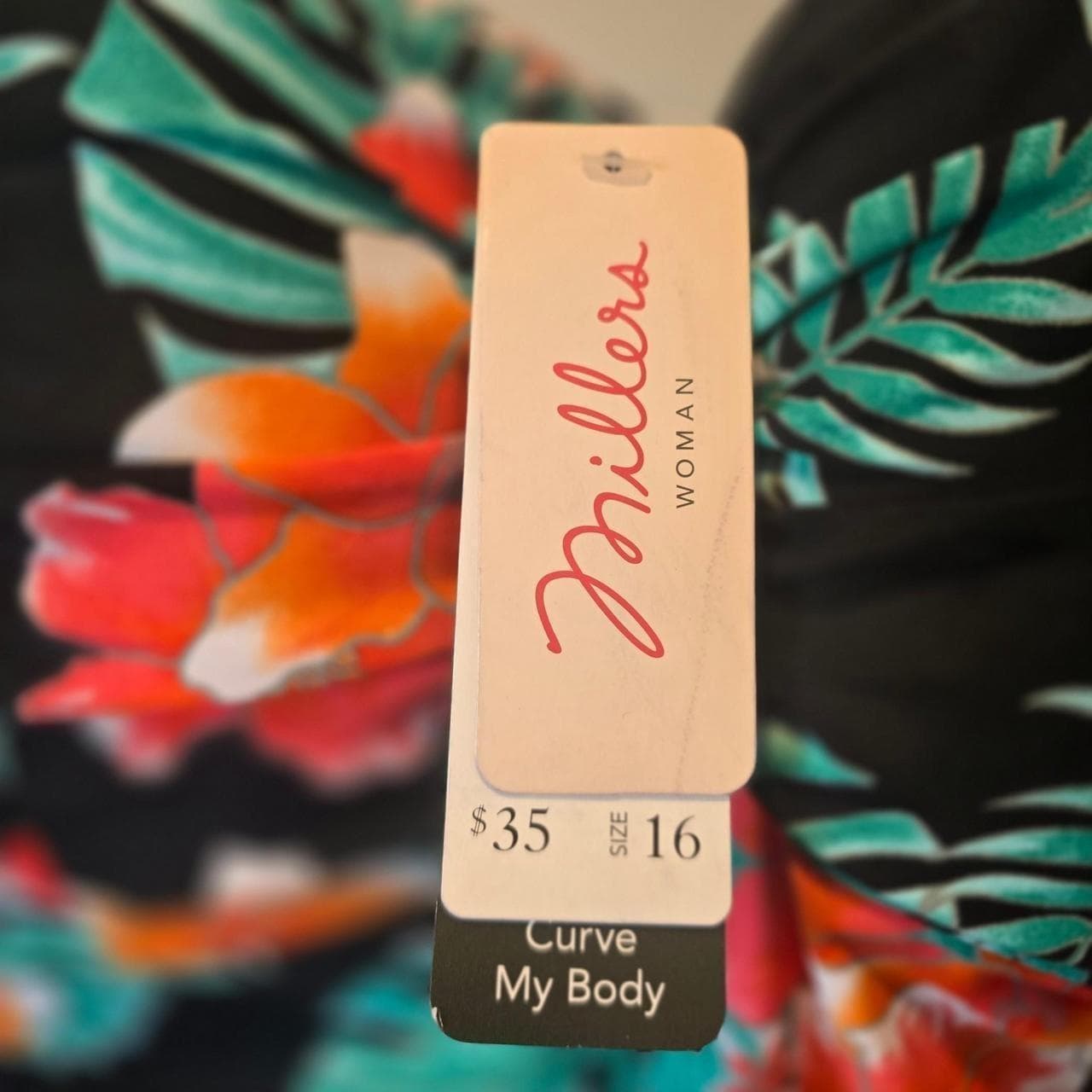 Millera Curve Tropical Print One Piece Swimsuit — photo 7 of 7