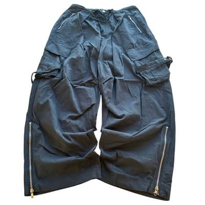Cargo Pods Pants Black Relaxed Fit Size Small — photo 1 of 10