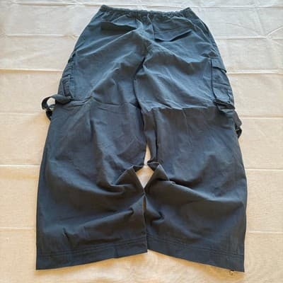 Cargo Pods Pants Black Relaxed Fit Size Small — photo 4 of 10