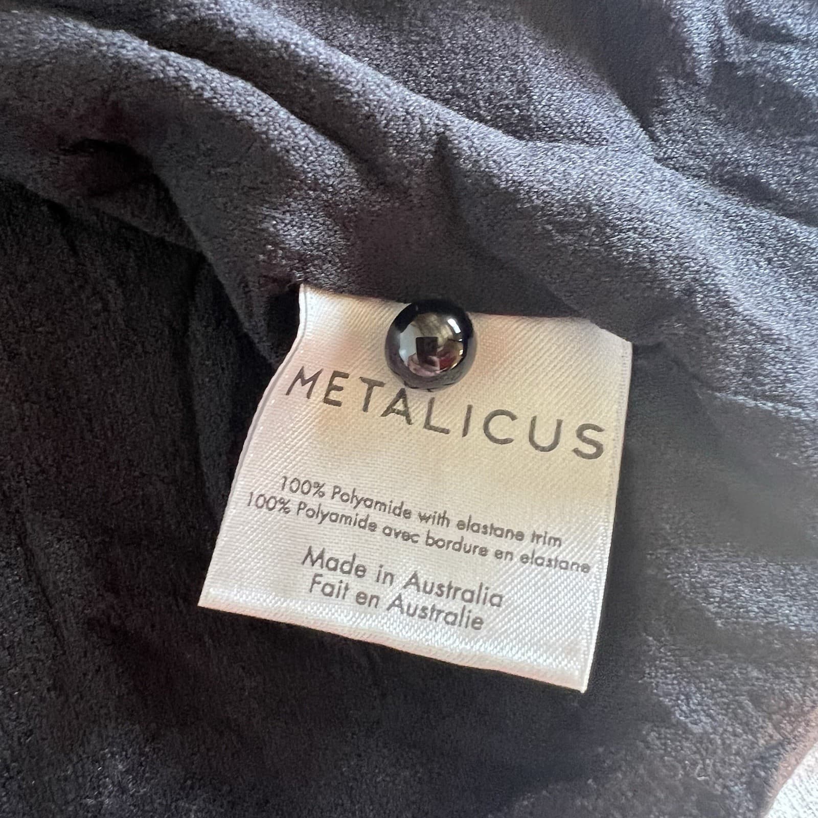 Vintage Metalicus Black Lace Longline Top Button Up Y2K Fairy Grunge Whimsigoth — photo 9 of 10