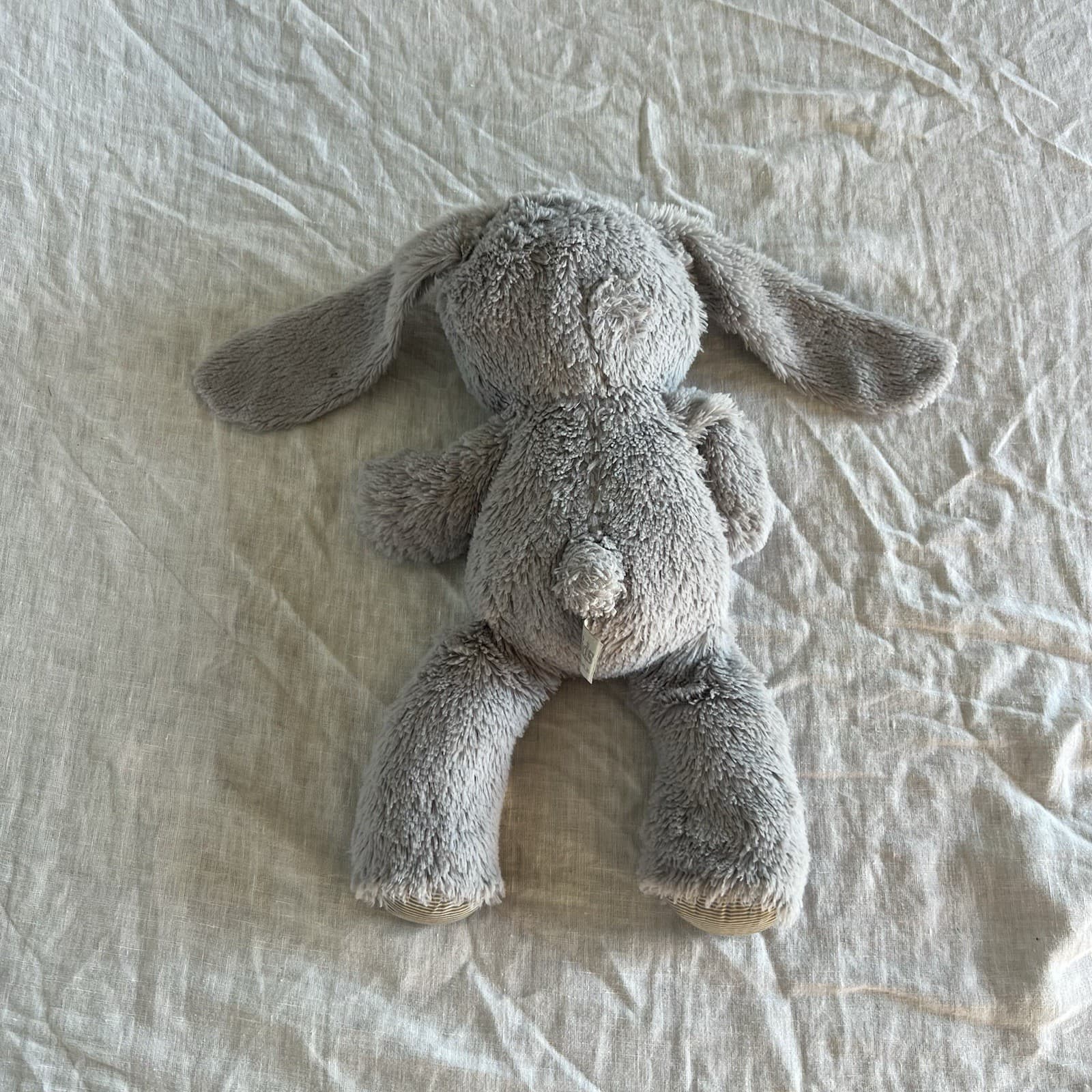 Grey Plush Bunny Soft Toy Floppy Ear Rabbit Personalised Cillian — photo 4 of 7