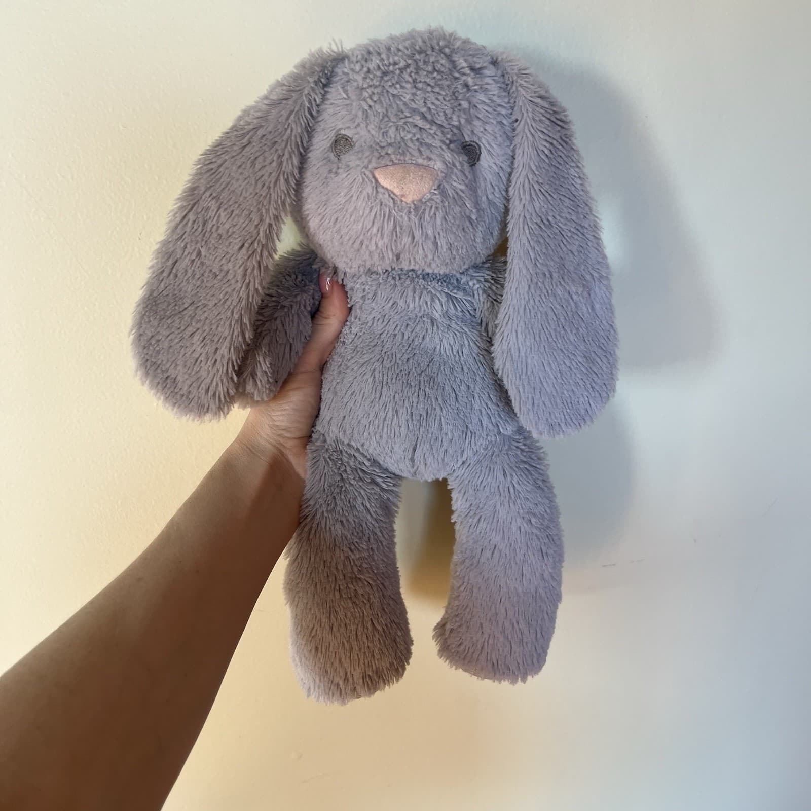 Grey Plush Bunny Soft Toy Floppy Ear Rabbit Personalised Cillian — photo 7 of 7