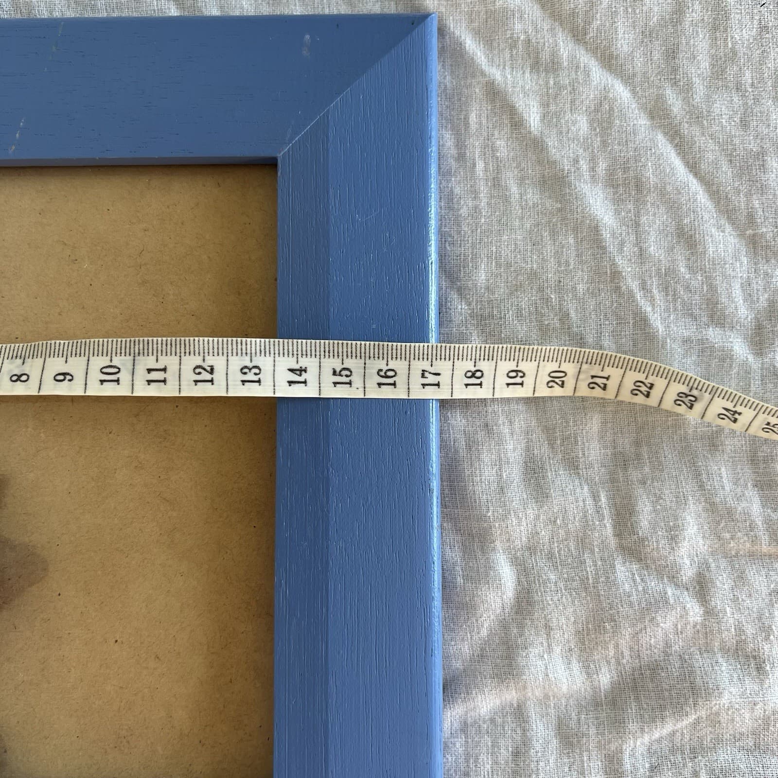 Vintage Fairycore Wooden Picture Frame 4x6 Flower Fairy Shirley Barber Blue — photo 4 of 7